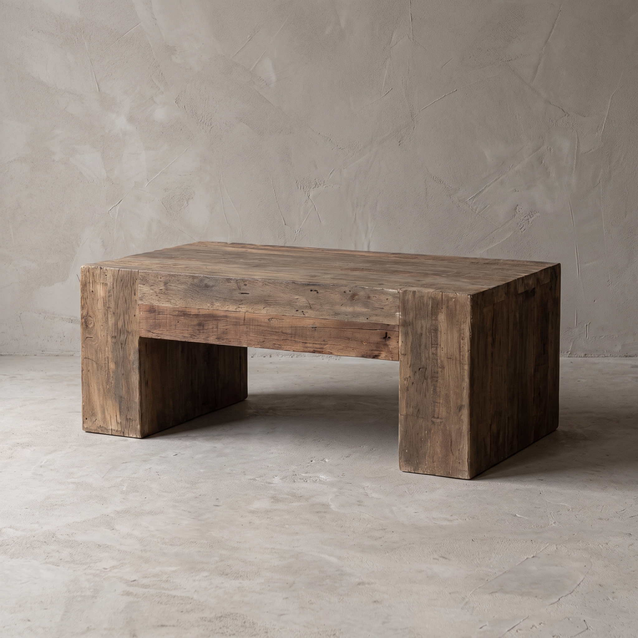 Couchtisch Balok Avatar aus recyceltem Massivholz, 120 cm - World of Brosi