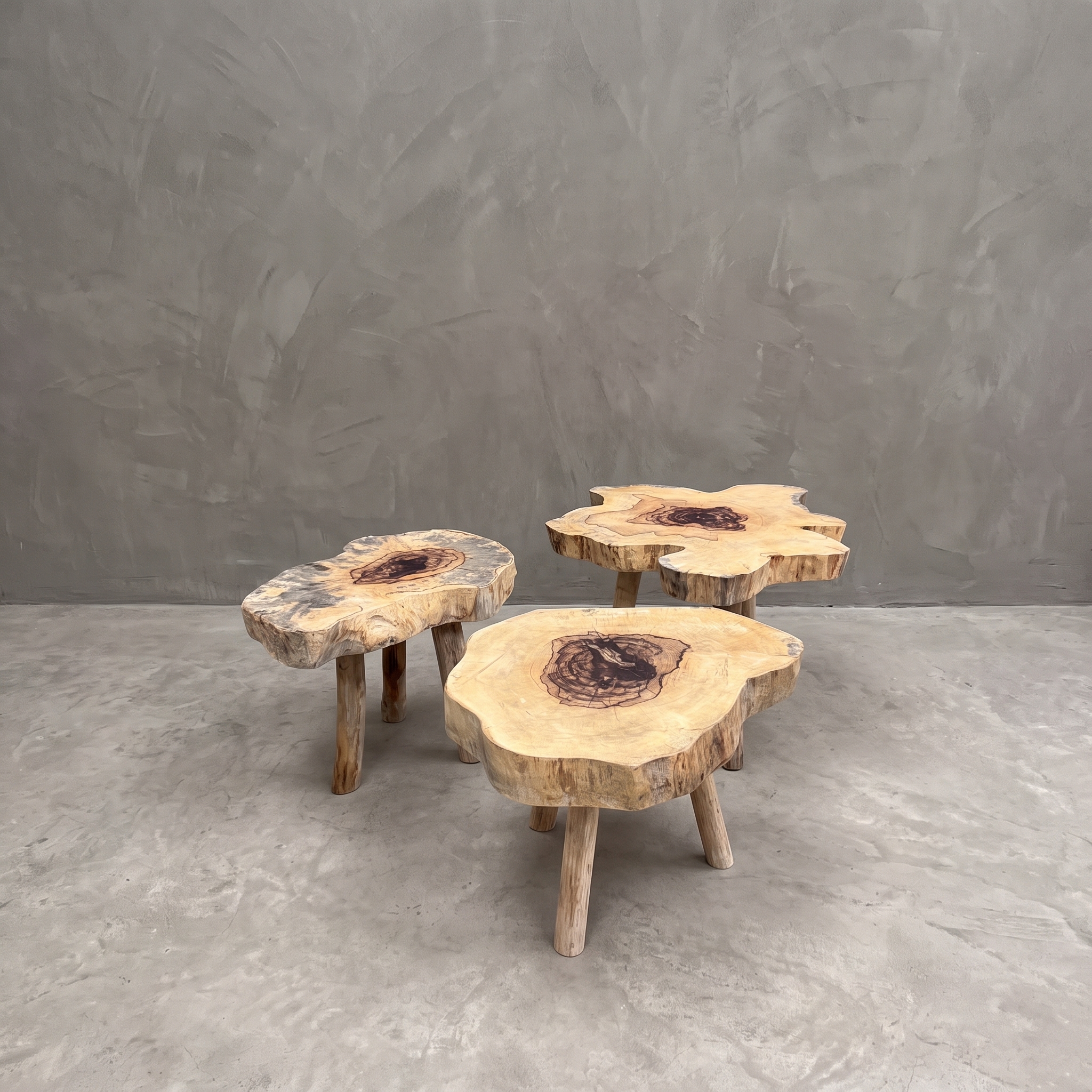 Tamarind wood coffee table, 80 cm (Tamarindehout) - World of Brosi