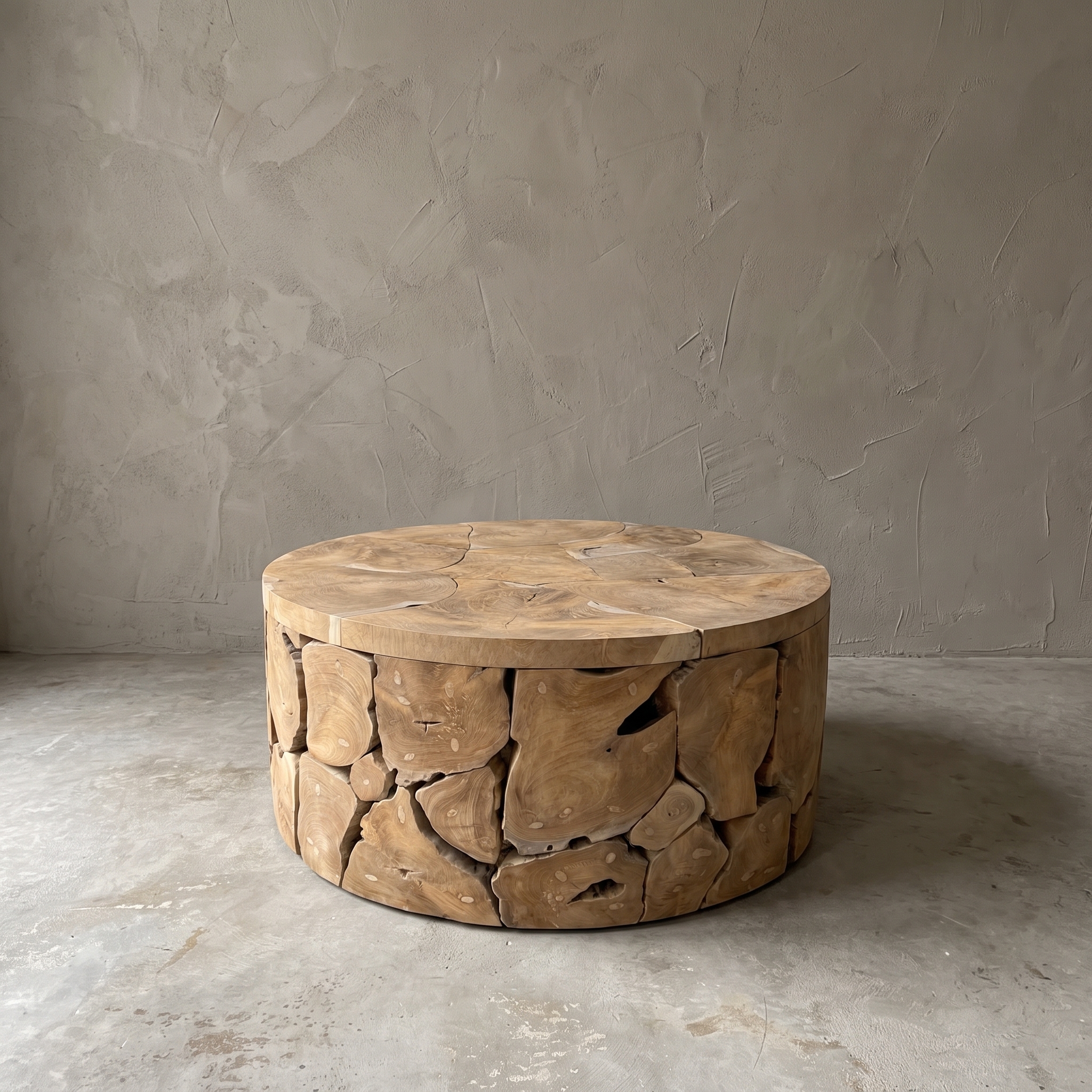 Couchtisch Pandu aus Teak, rund - World of Brosi