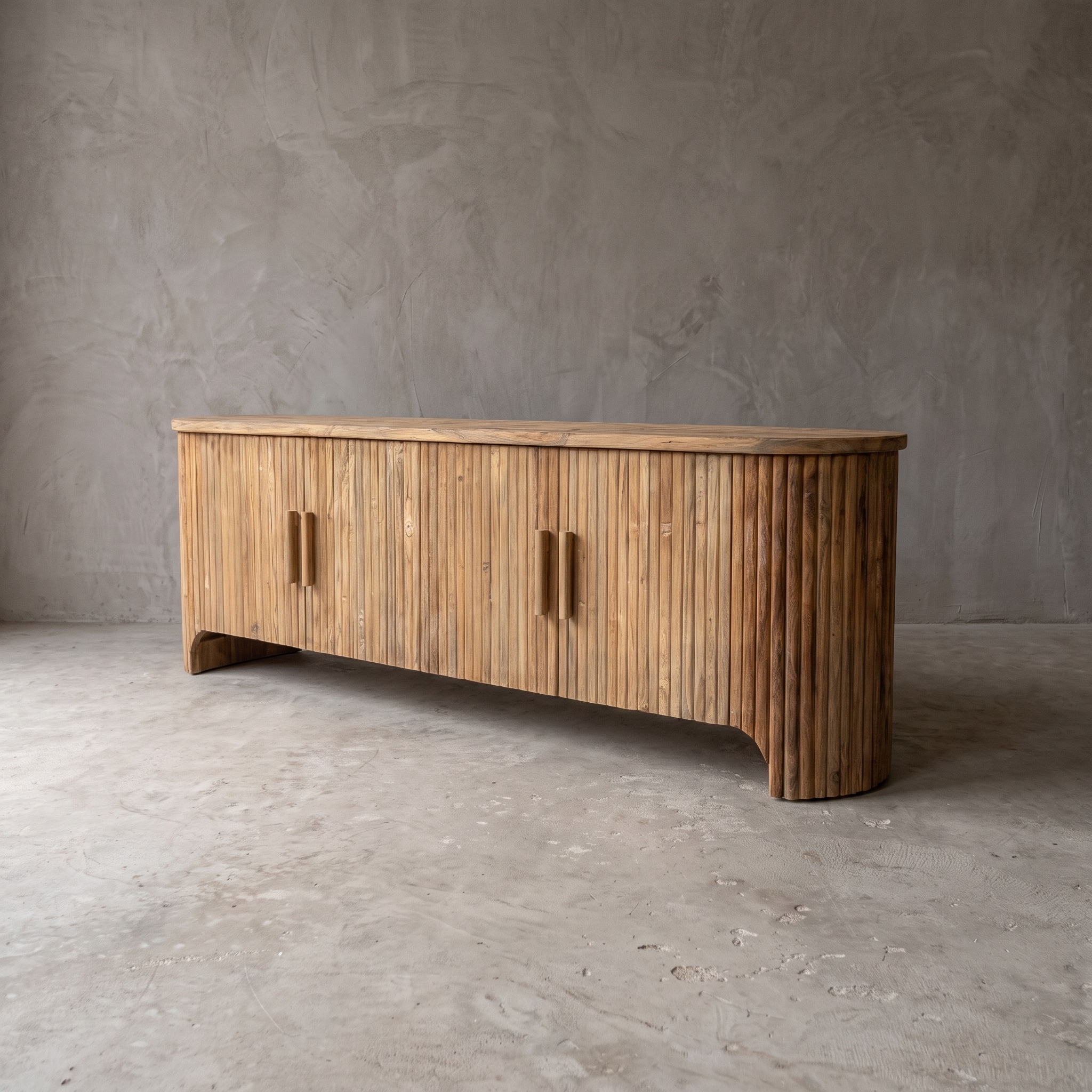 Mueble de TV Bailar madera de teca - World of Brosi