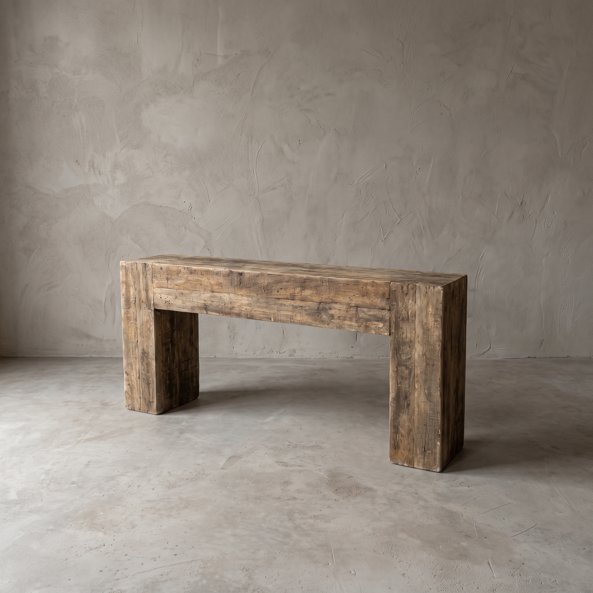 Konsole Balok Avatar aus recyceltem Massivholz (Recyceltes Hartholz) - World of Brosi