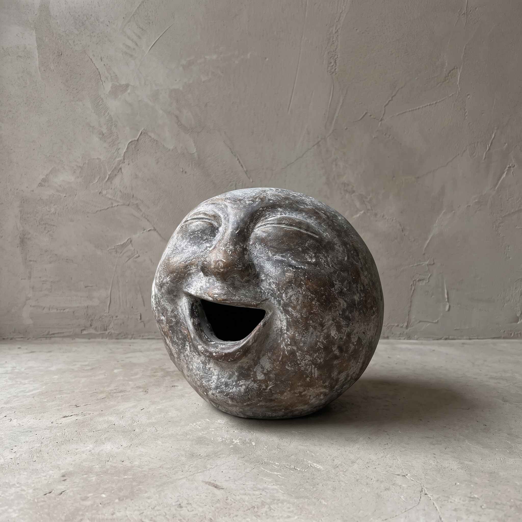 Smiling Head Moon Wagir Brown - World of Brosi
