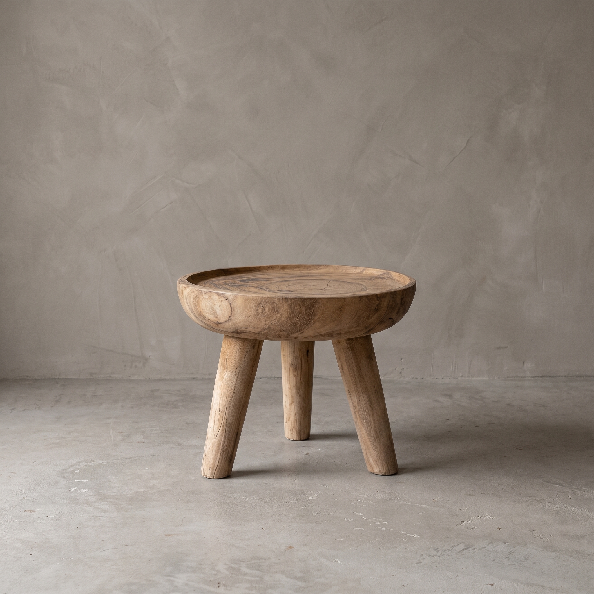 Khamu suar wood coffee table, with splayed legs - World of Brosi
