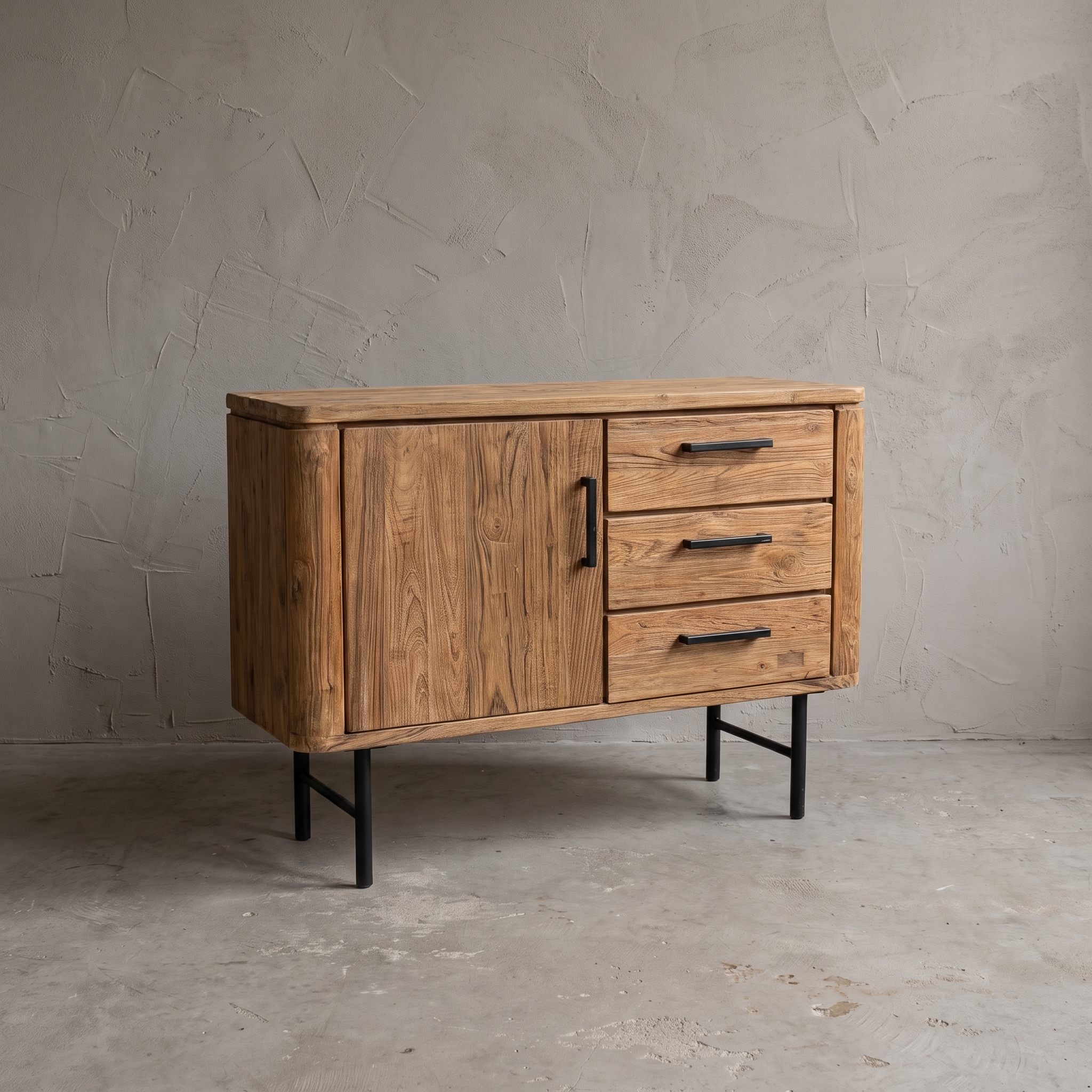 Sideboard Somo 110cm teak wood - World of Brosi