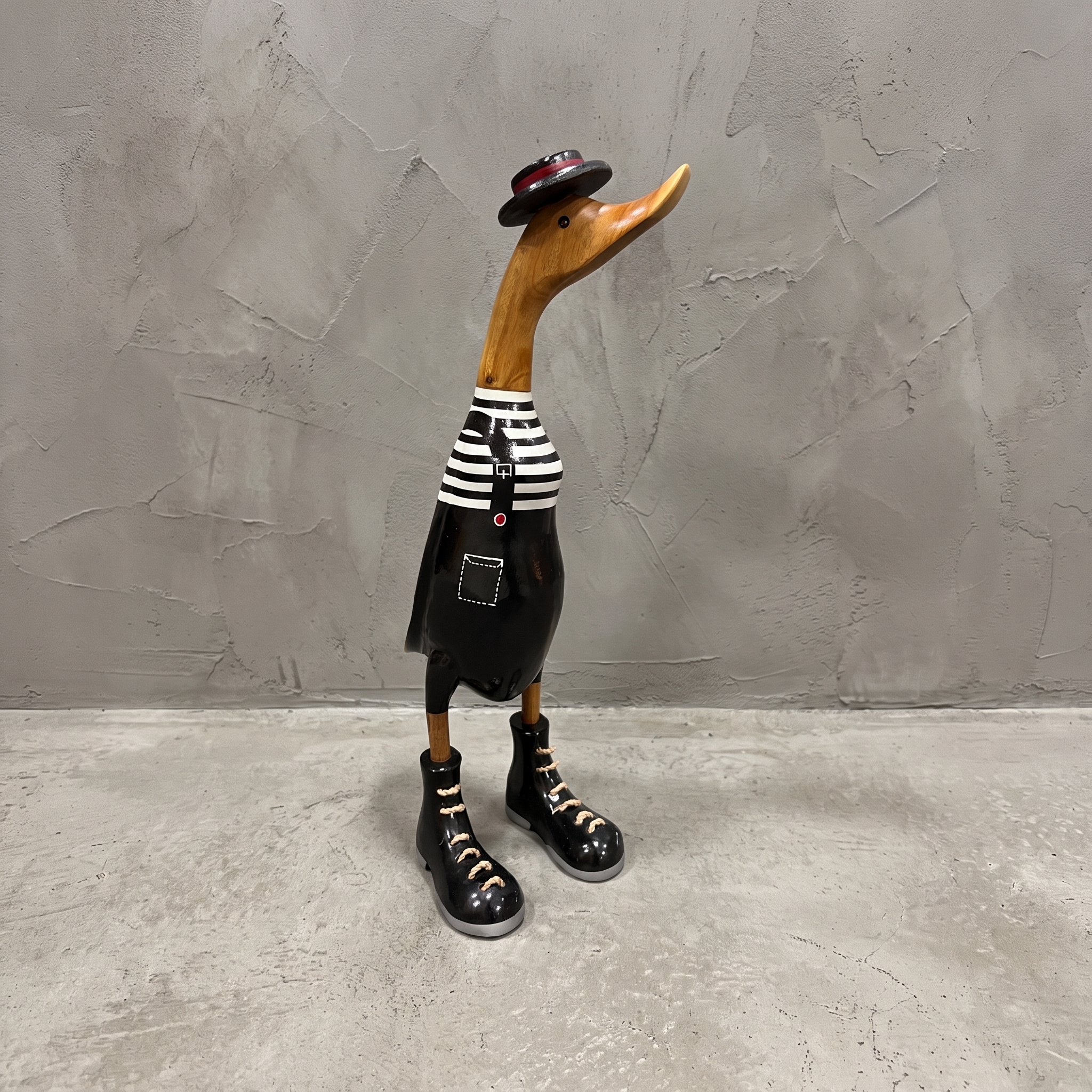 Bamboo duck, artist, 45 cm high