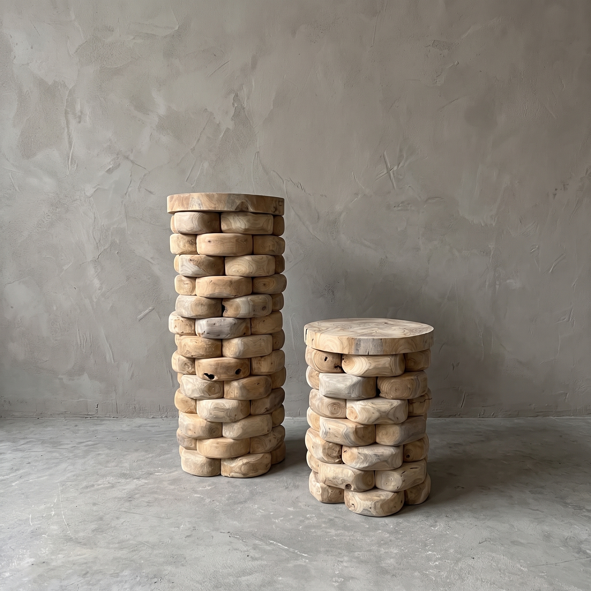 Sem reclaimed teak pillar