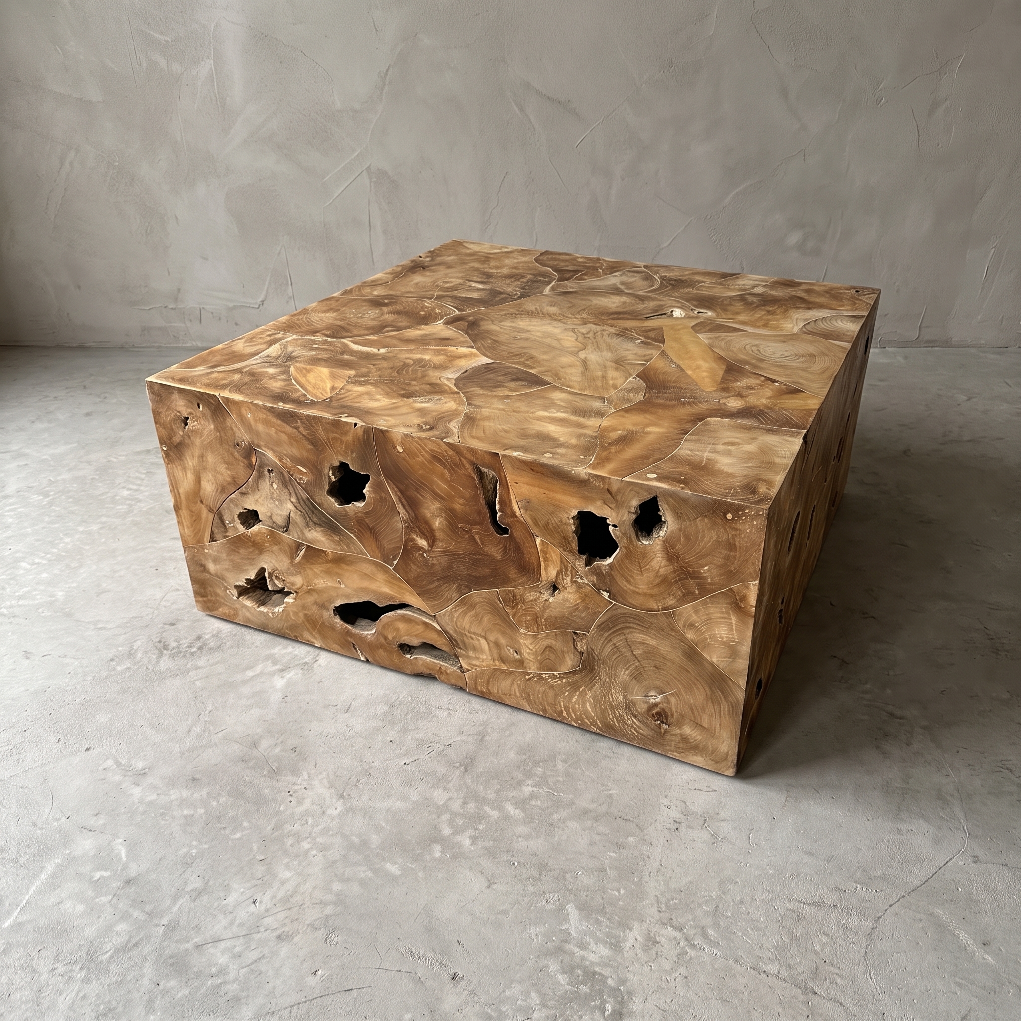 Couchtisch Pandu aus Teak, quadratisch - World of Brosi
