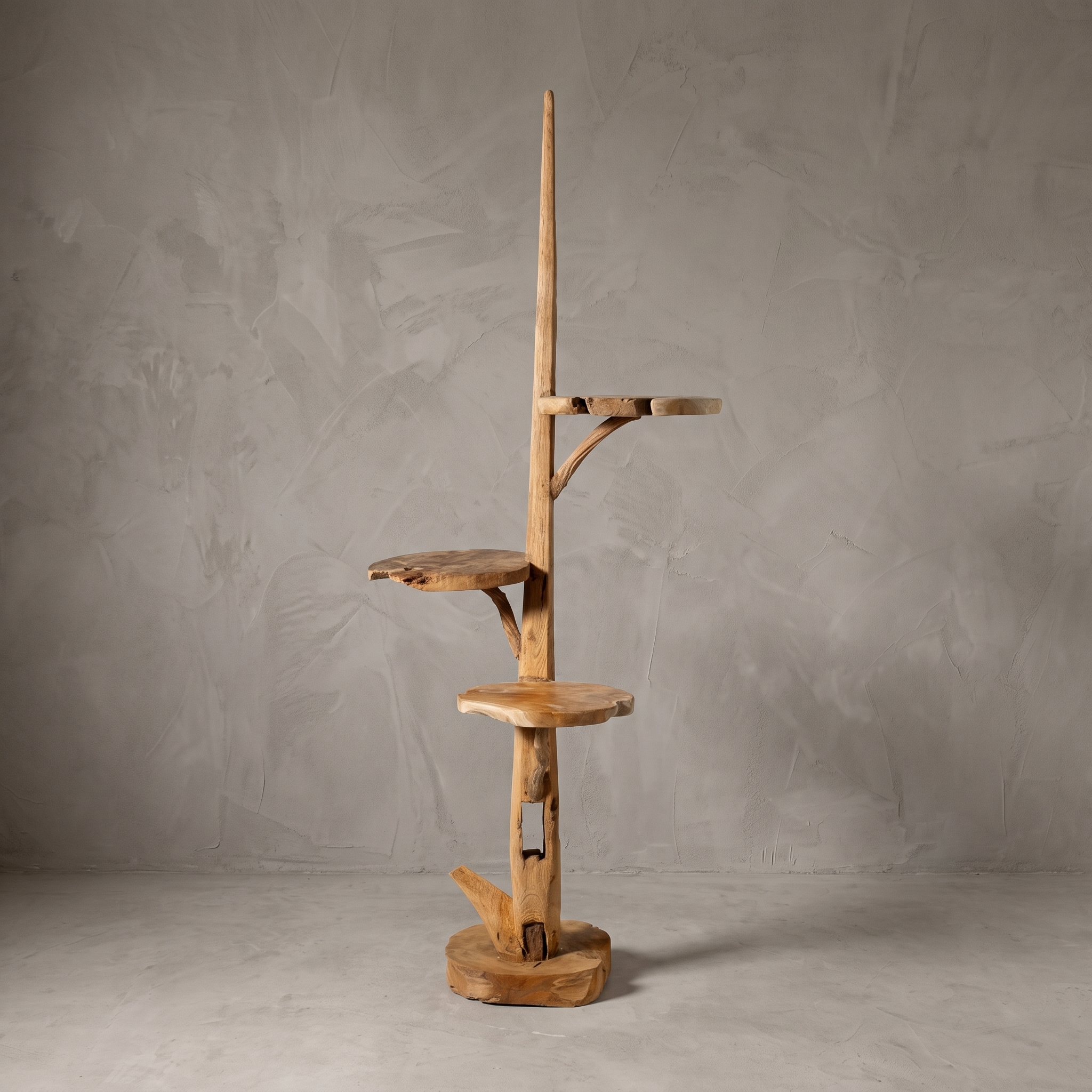 Luku root-wood plant column