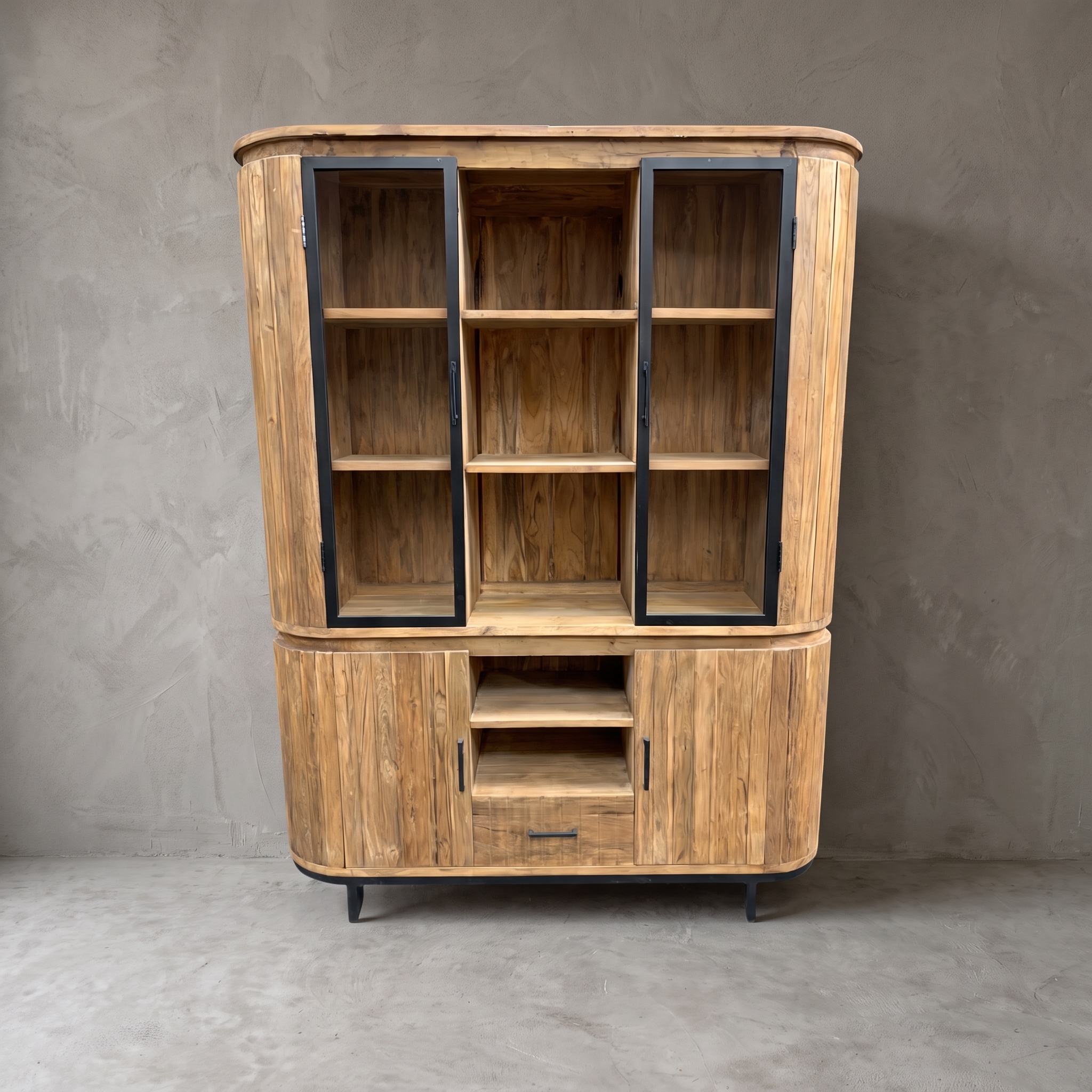 Vitrina Kennington de teca - World of Brosi