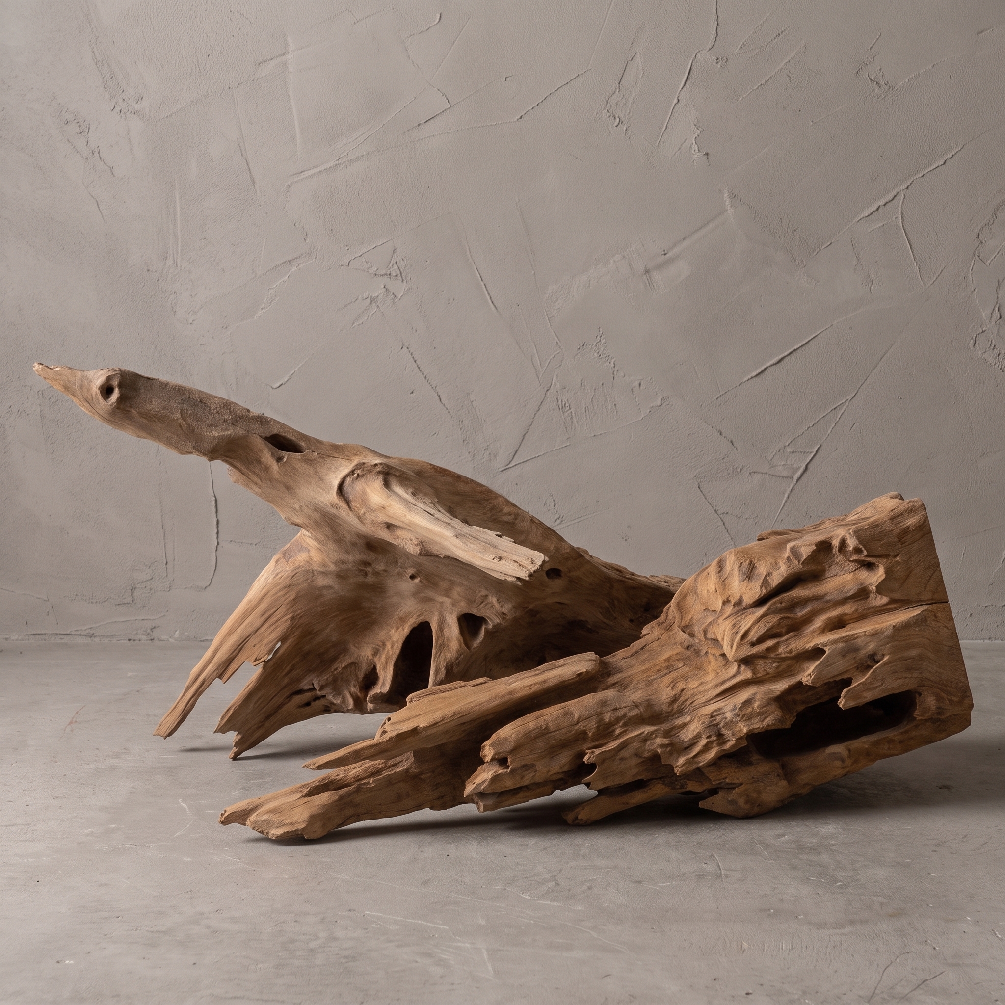 Roots teak root decoration