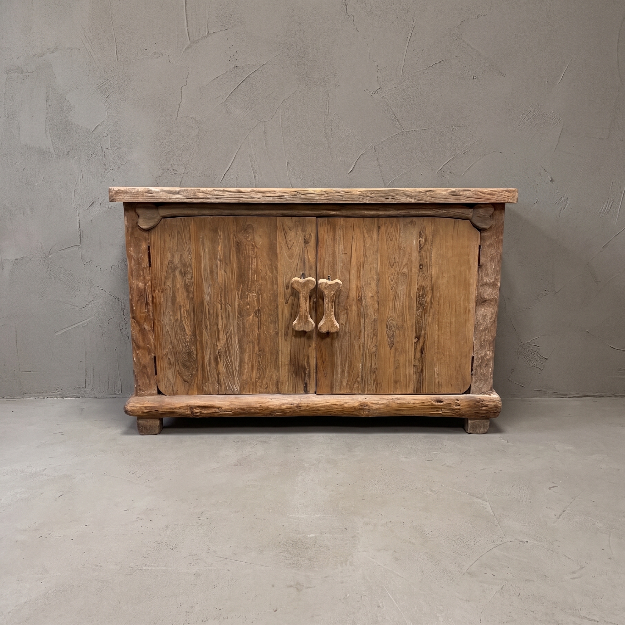 Flintstone Tulang sideboard bone handles