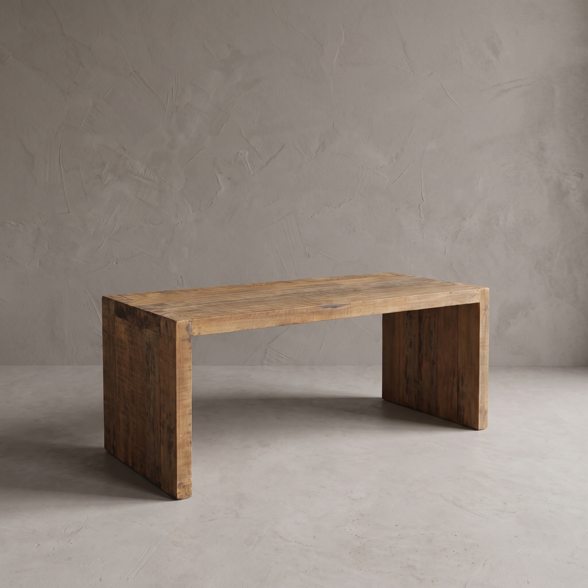 TV-Lowboard Balok Brückenform (Recyceltes Hartholz) - World of Brosi