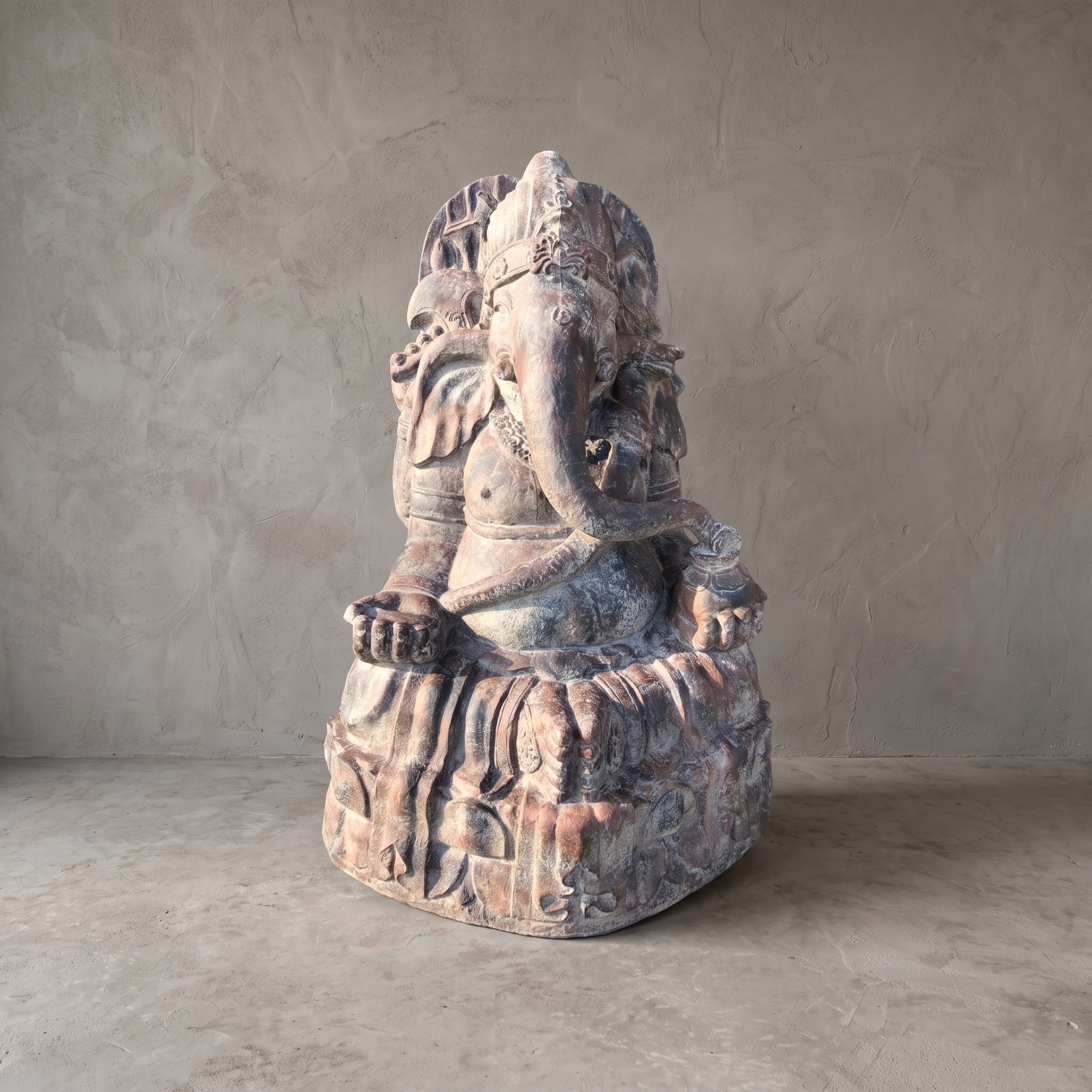 Ganesha polystone statue, 200 cm high