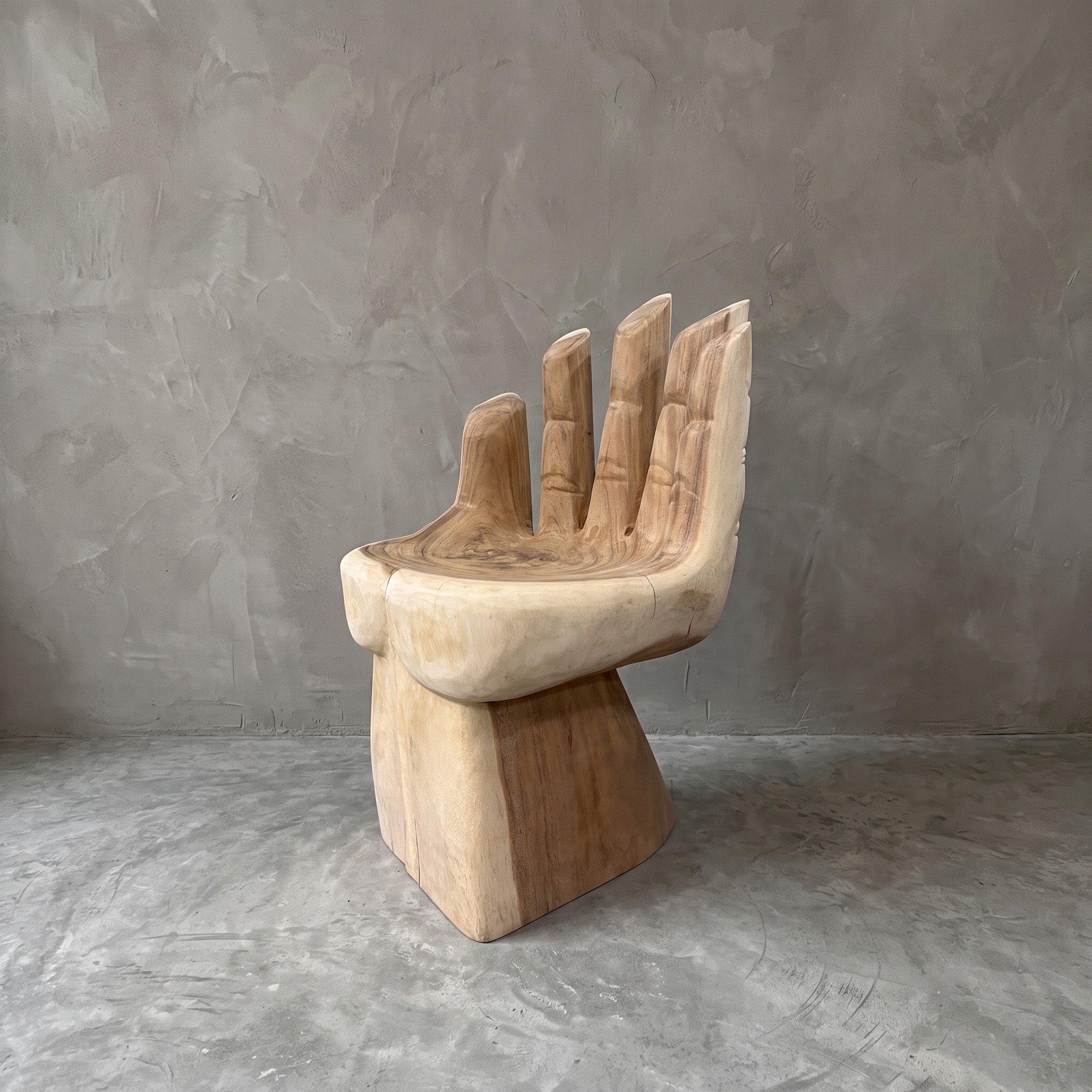 Suar hand chair (Suar wood) - World of Brosi