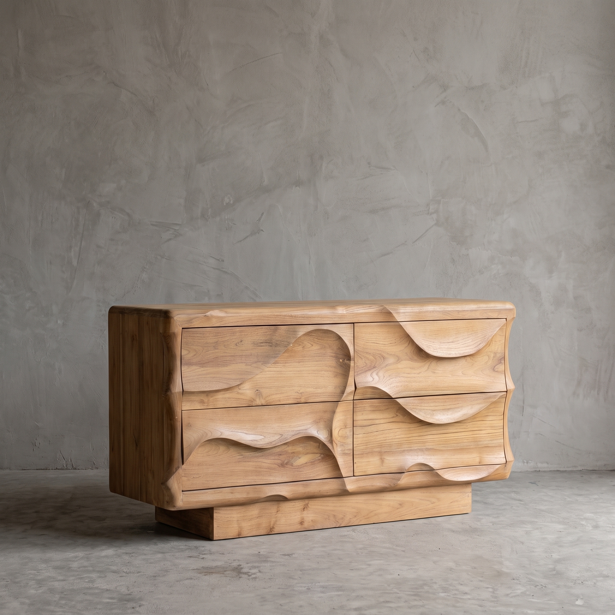 Aparador Nyawa 150cm (Teca, Bruin | Naturel) - World of Brosi