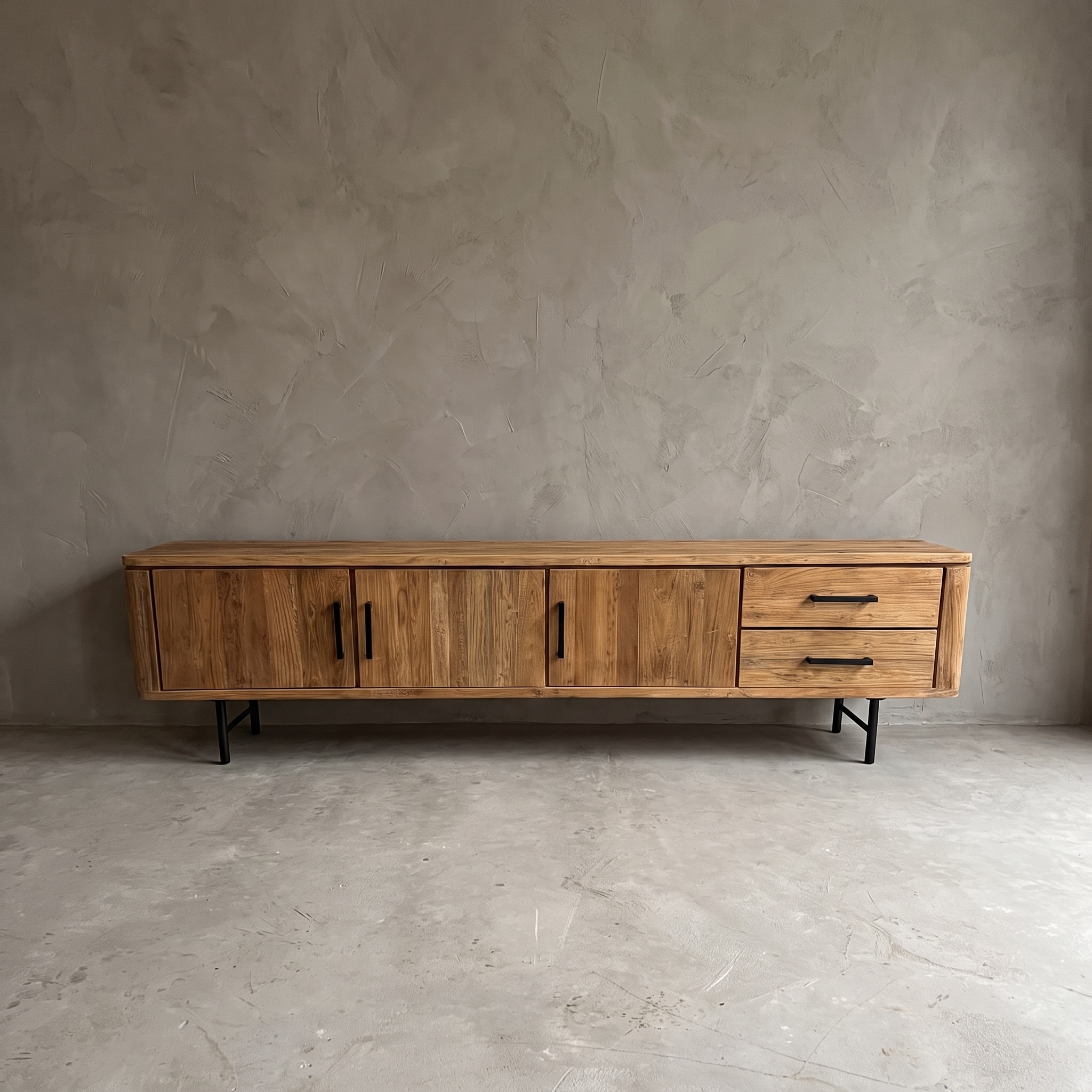 TV Unit Somo teak - World of Brosi