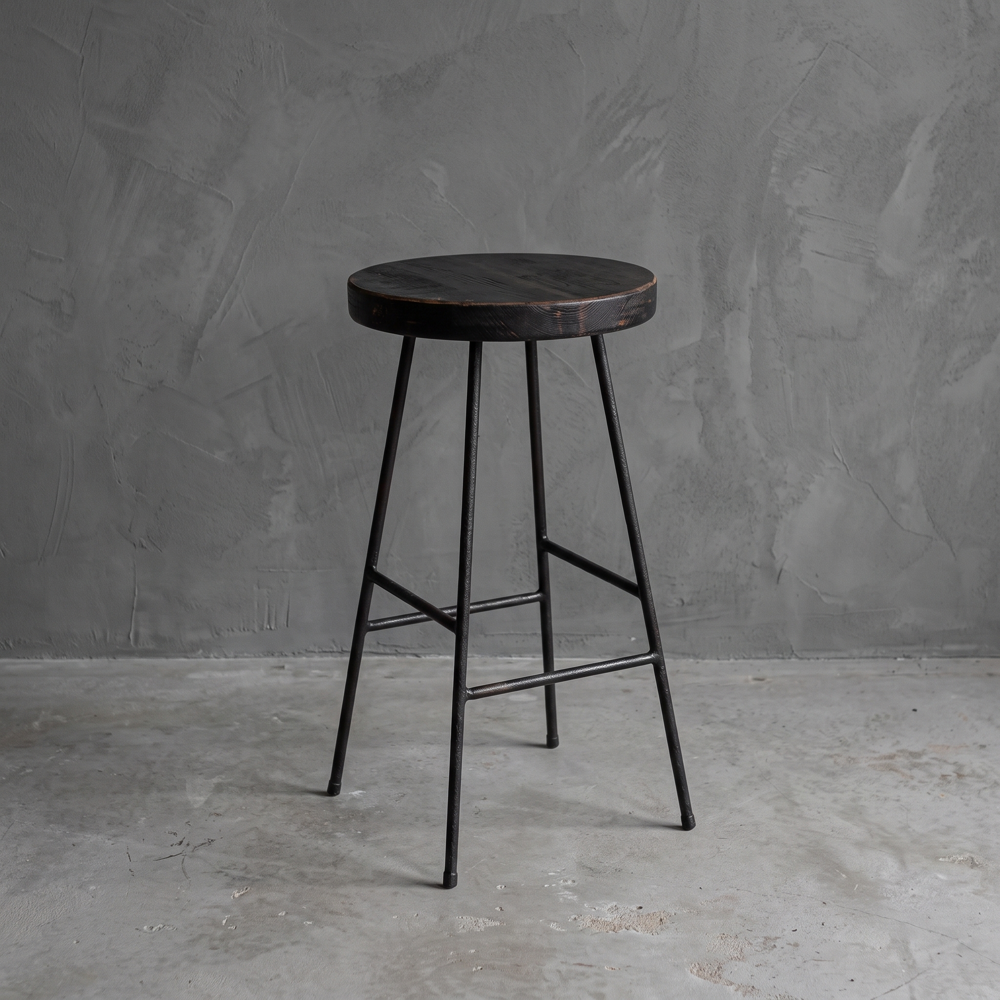 Barhocker Lima Teakholz und Metall - World of Brosi