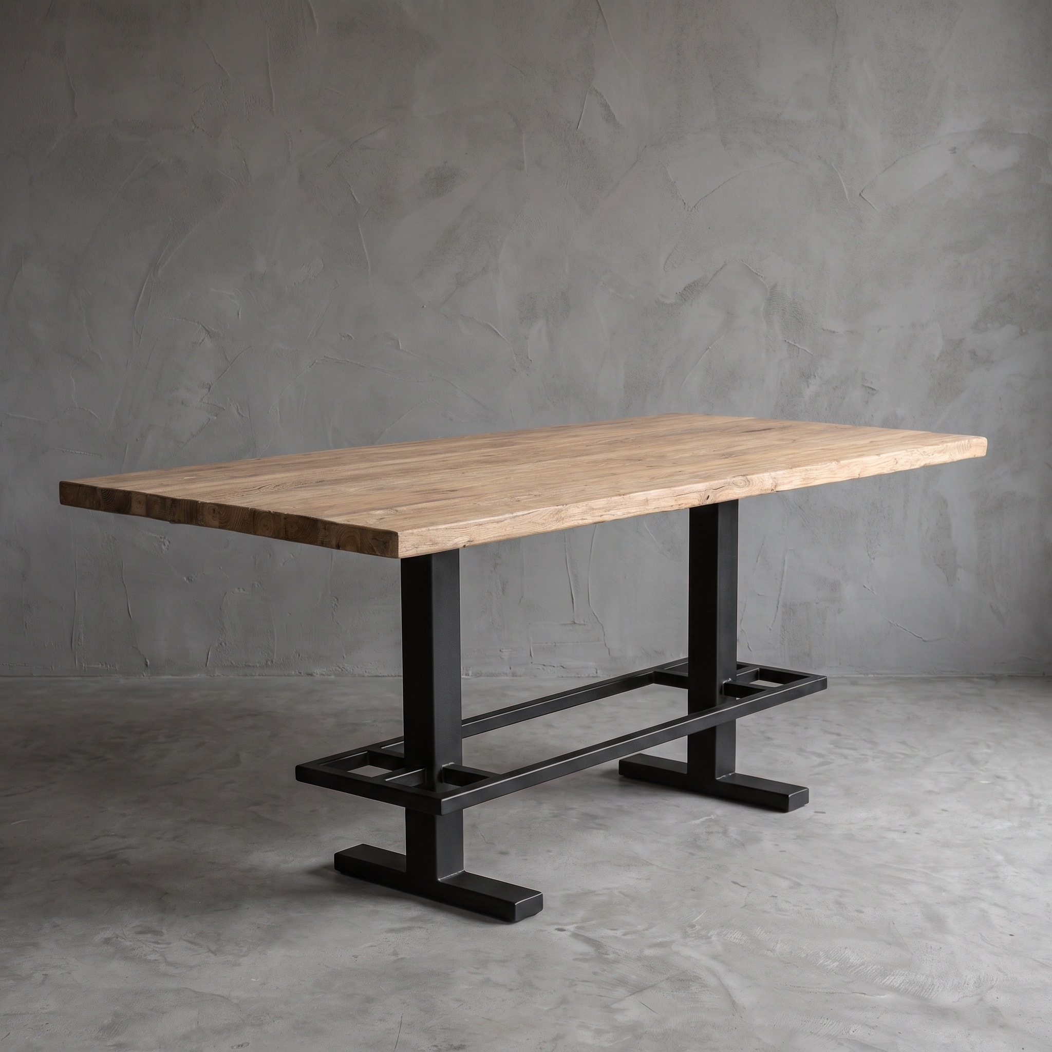 Donny Teakholz Natur Bartisch - World of Brosi
