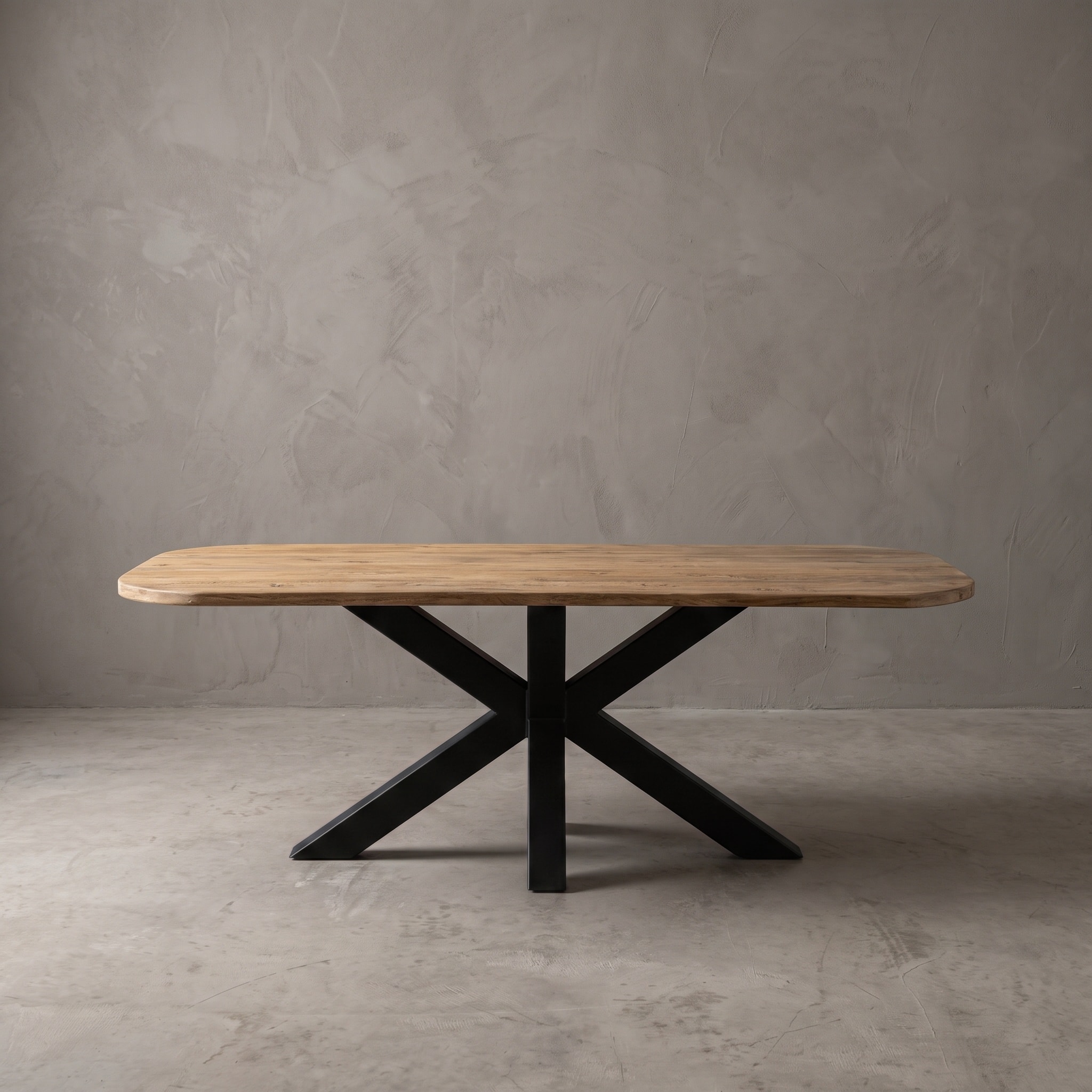 Tafelblad Donny van teak, Deens ovaal (Teca) - World of Brosi
