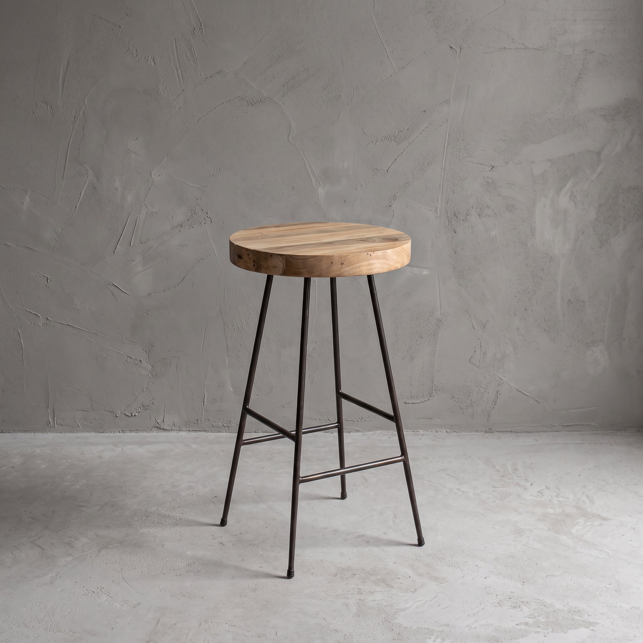 Barhocker Lima Teakholz und Metall - World of Brosi