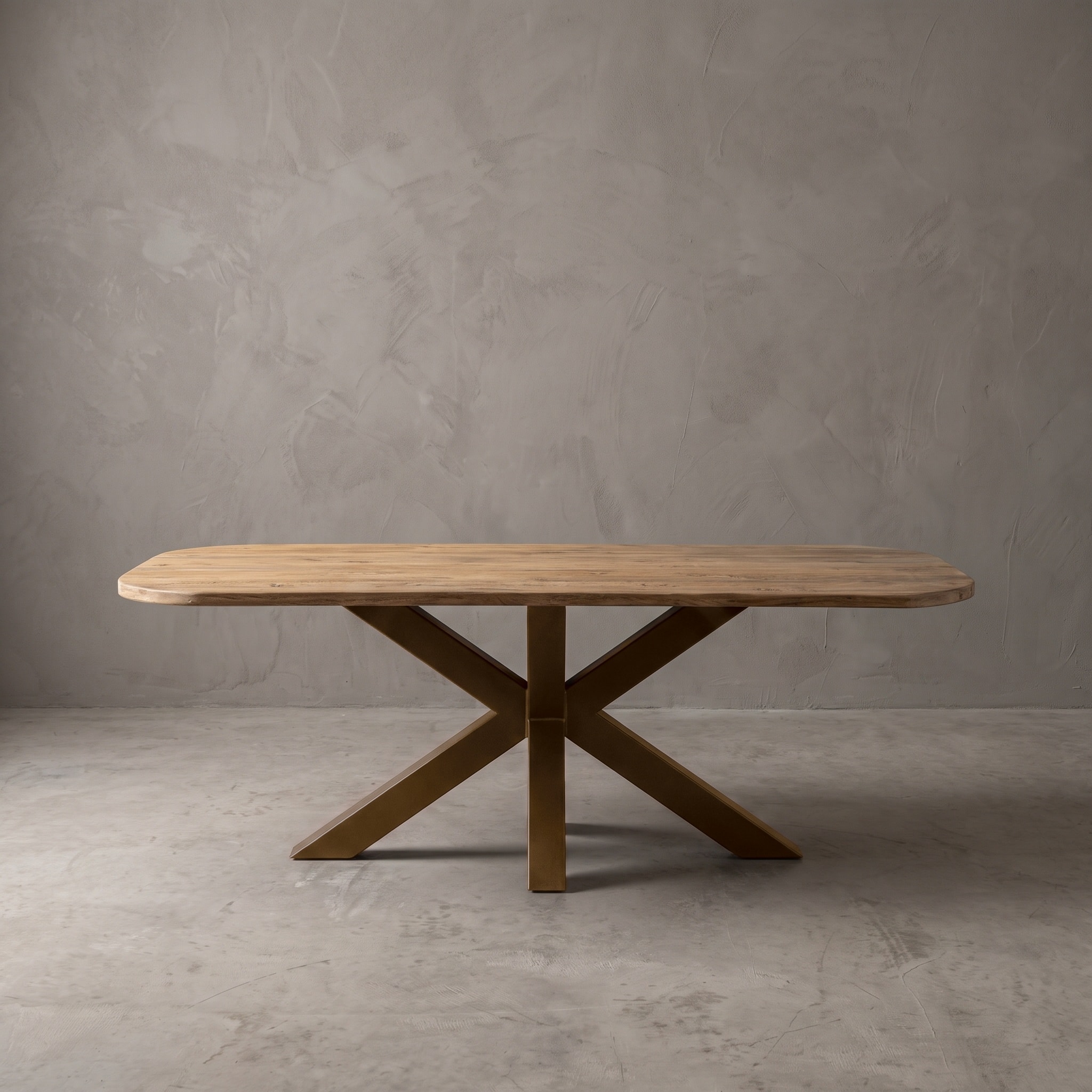 Tafelblad Donny van teak, Deens ovaal (Teca) - World of Brosi