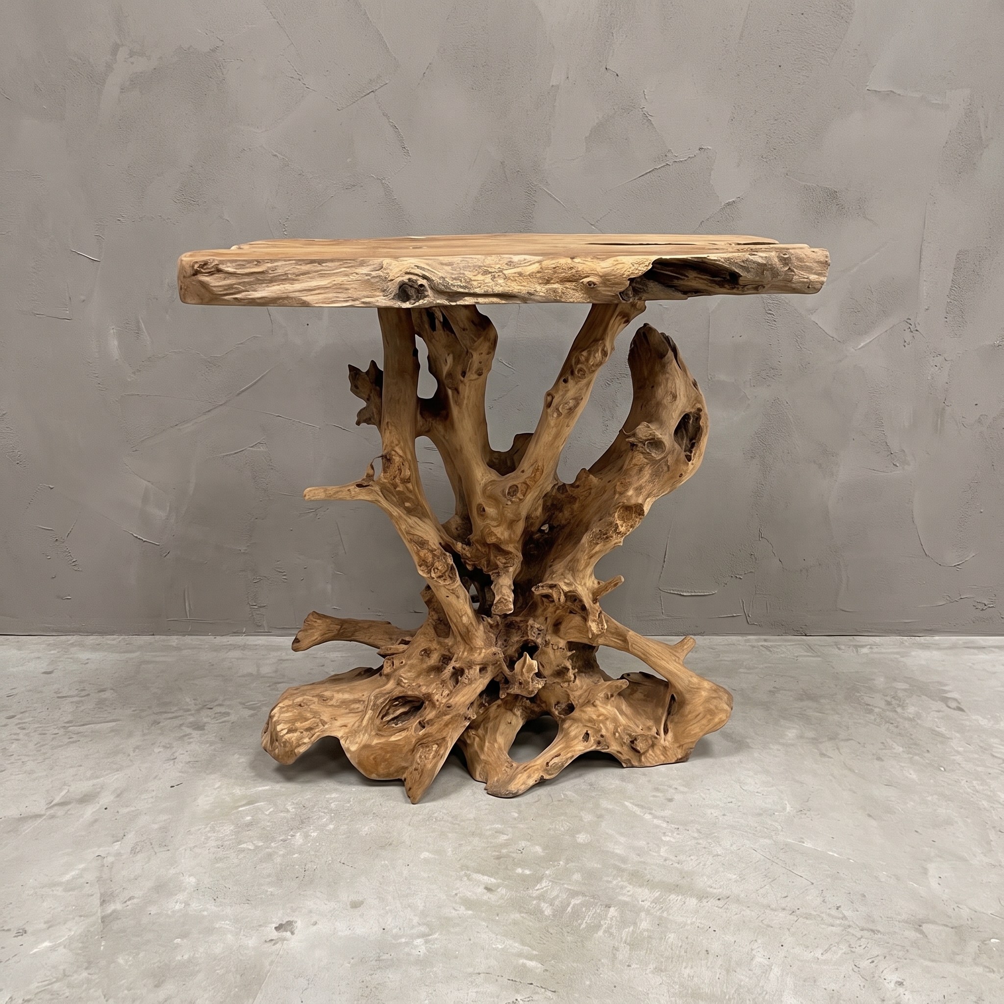 Bartafel Roots teakwortelhout 100 cm - World of Brosi