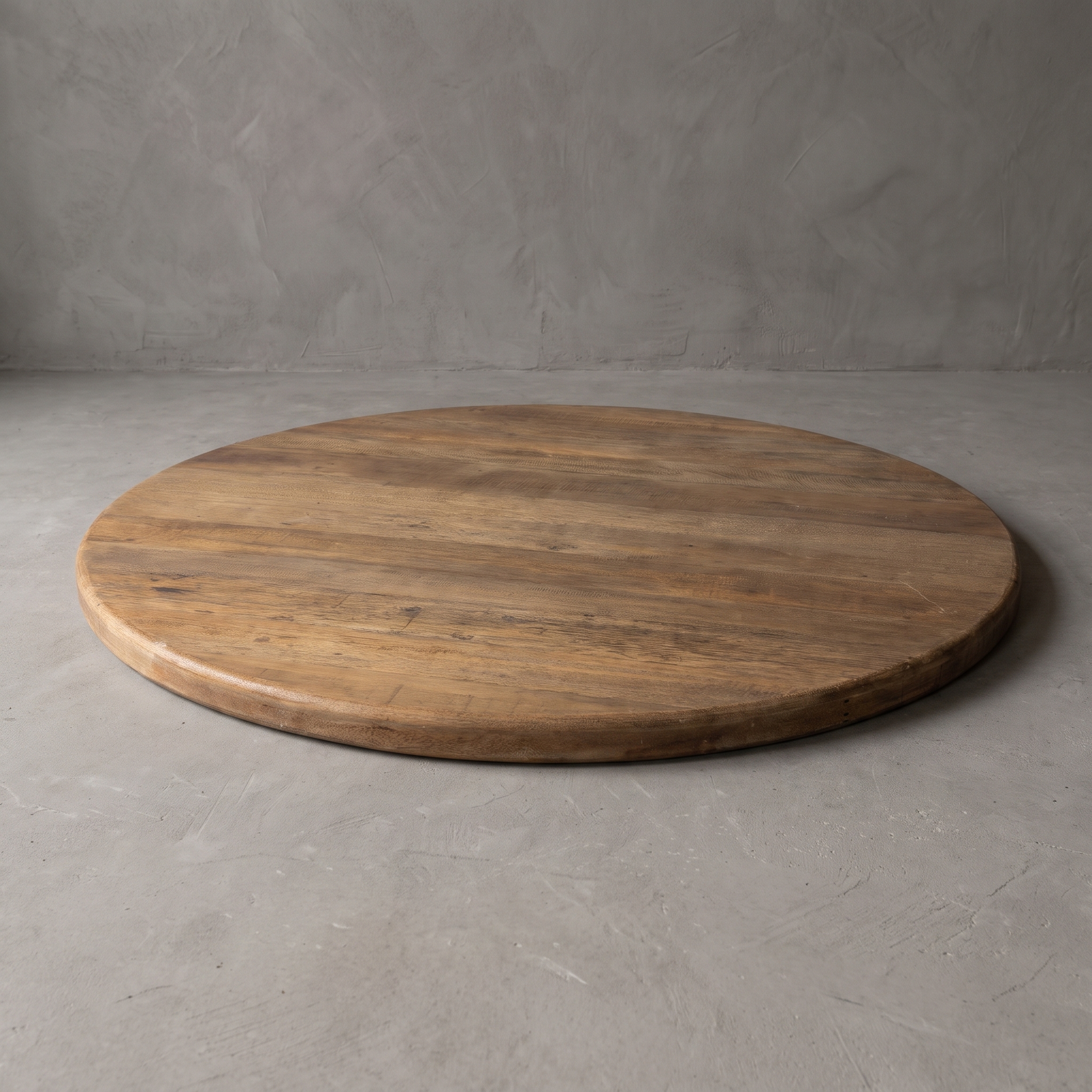 Tischplatte Donny aus Teak, rund (Teakholz)