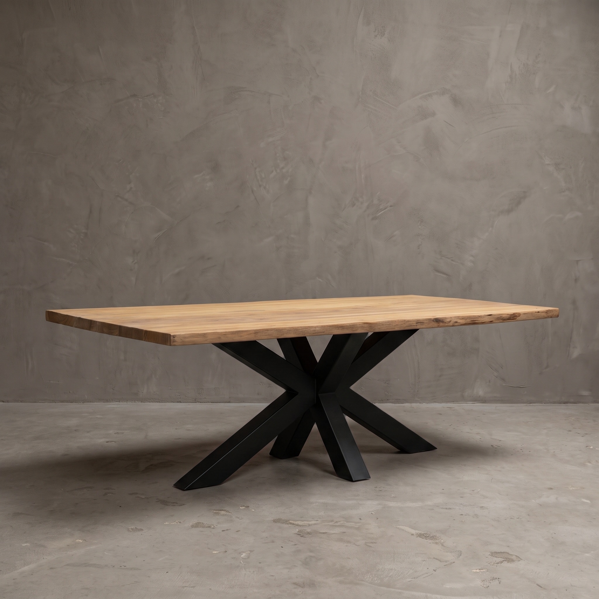 Tischplatte Kulitan aus recyceltem Teak, breite Bretter (Recyceltes Teakholz) - World of Brosi
