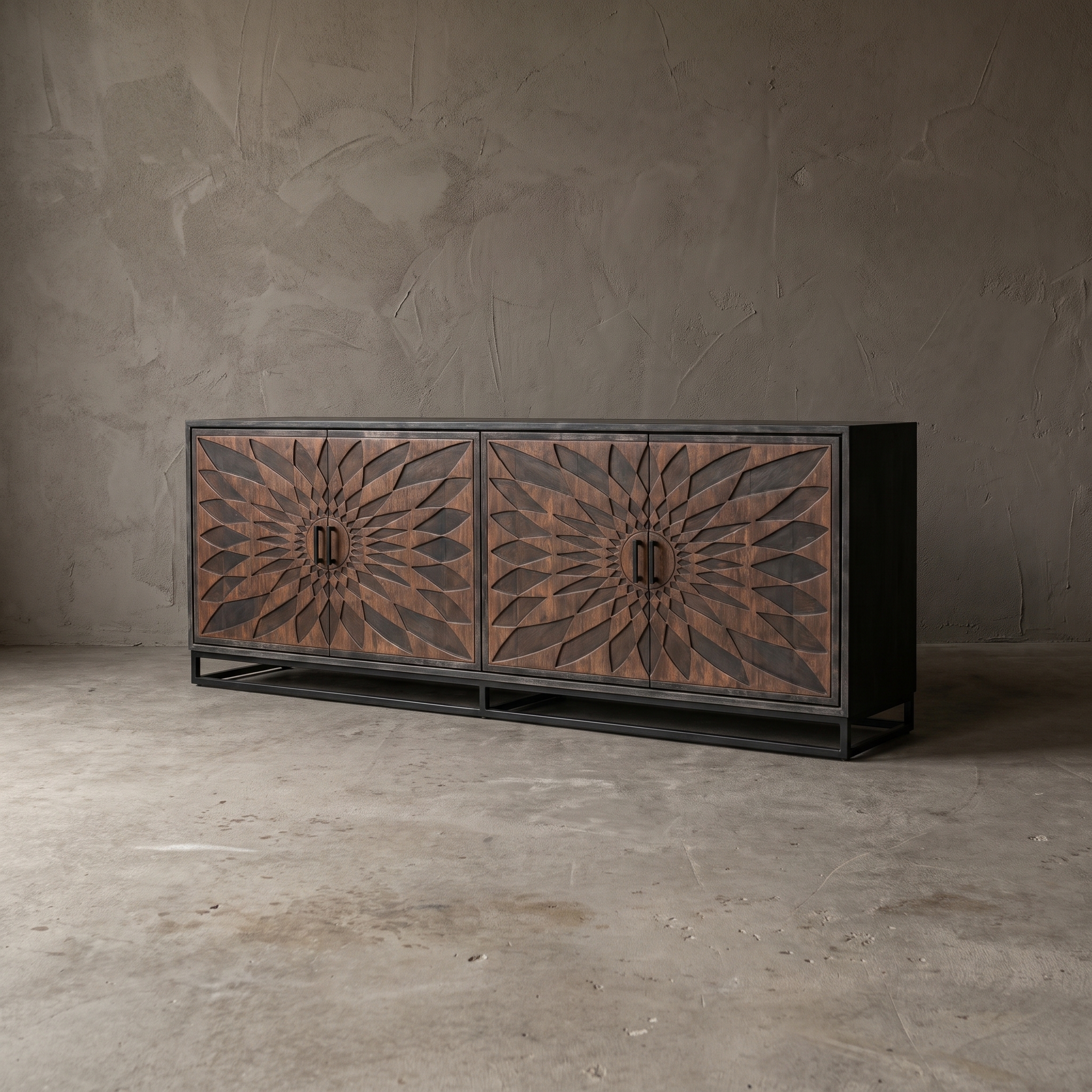 Intan Acak teak sideboard