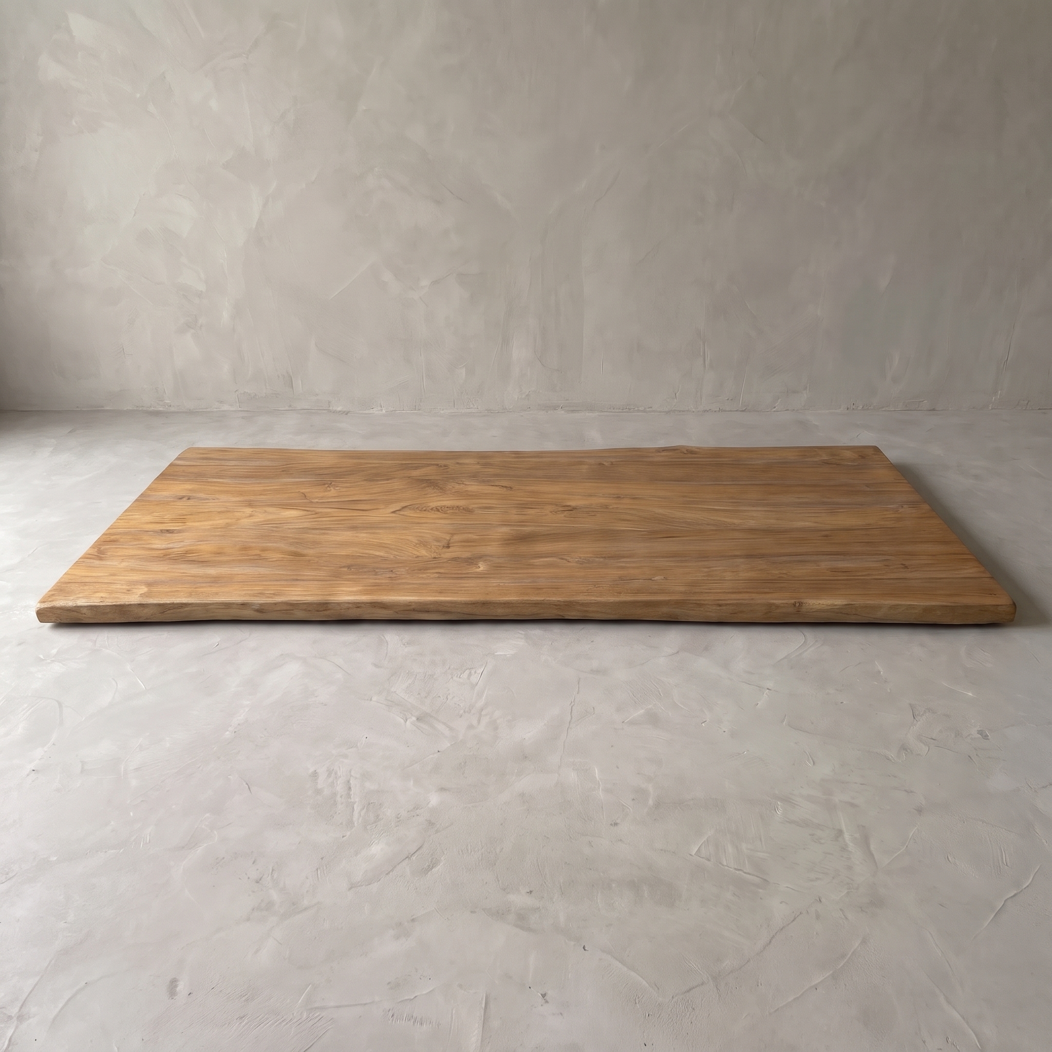 Tafelblad Kulitan van gerecycled teak, brede planken (Teca reciclada) - World of Brosi