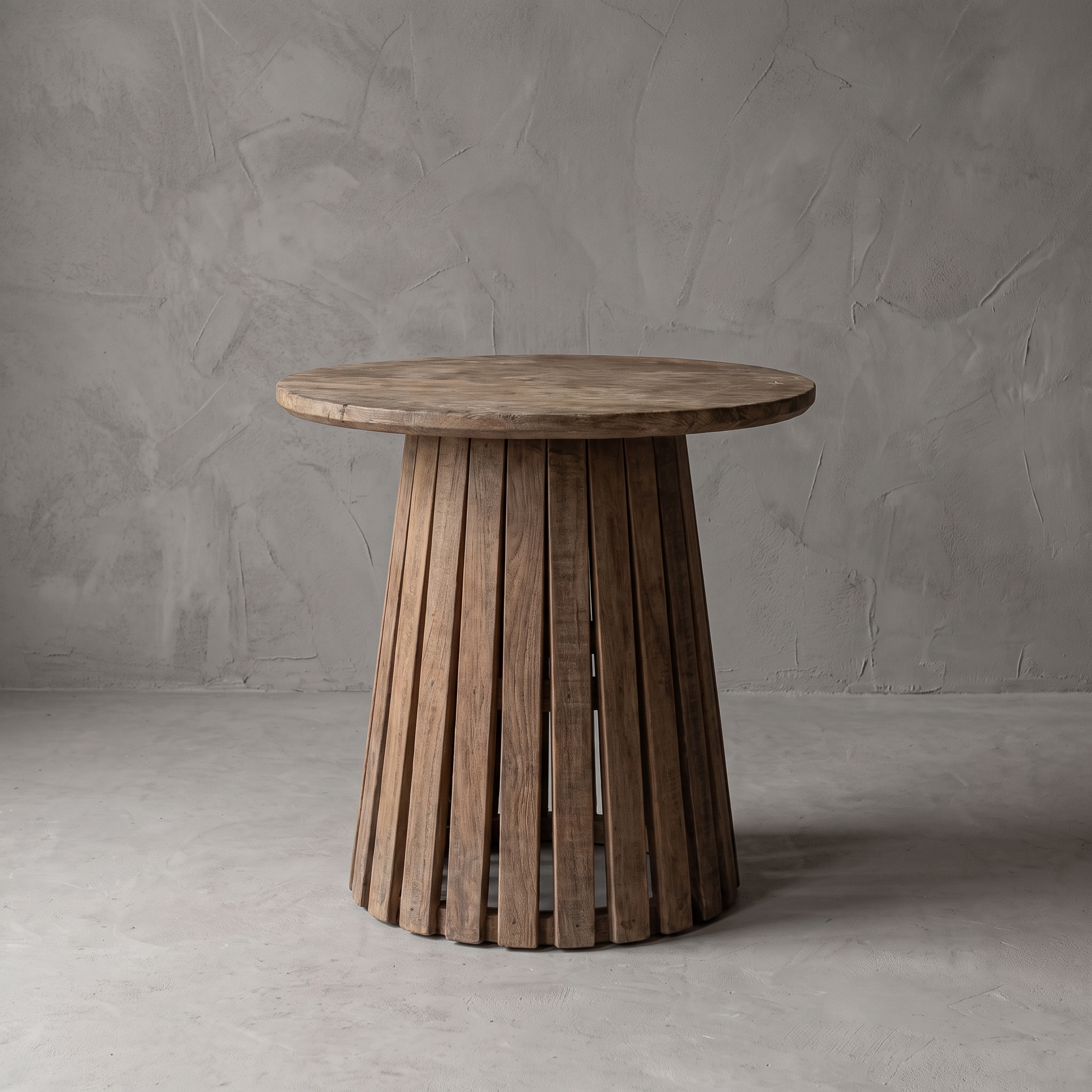 Tafelblad Balok van gerecycled hardhout, Deens ovaal (Madera dura reciclada) - World of Brosi