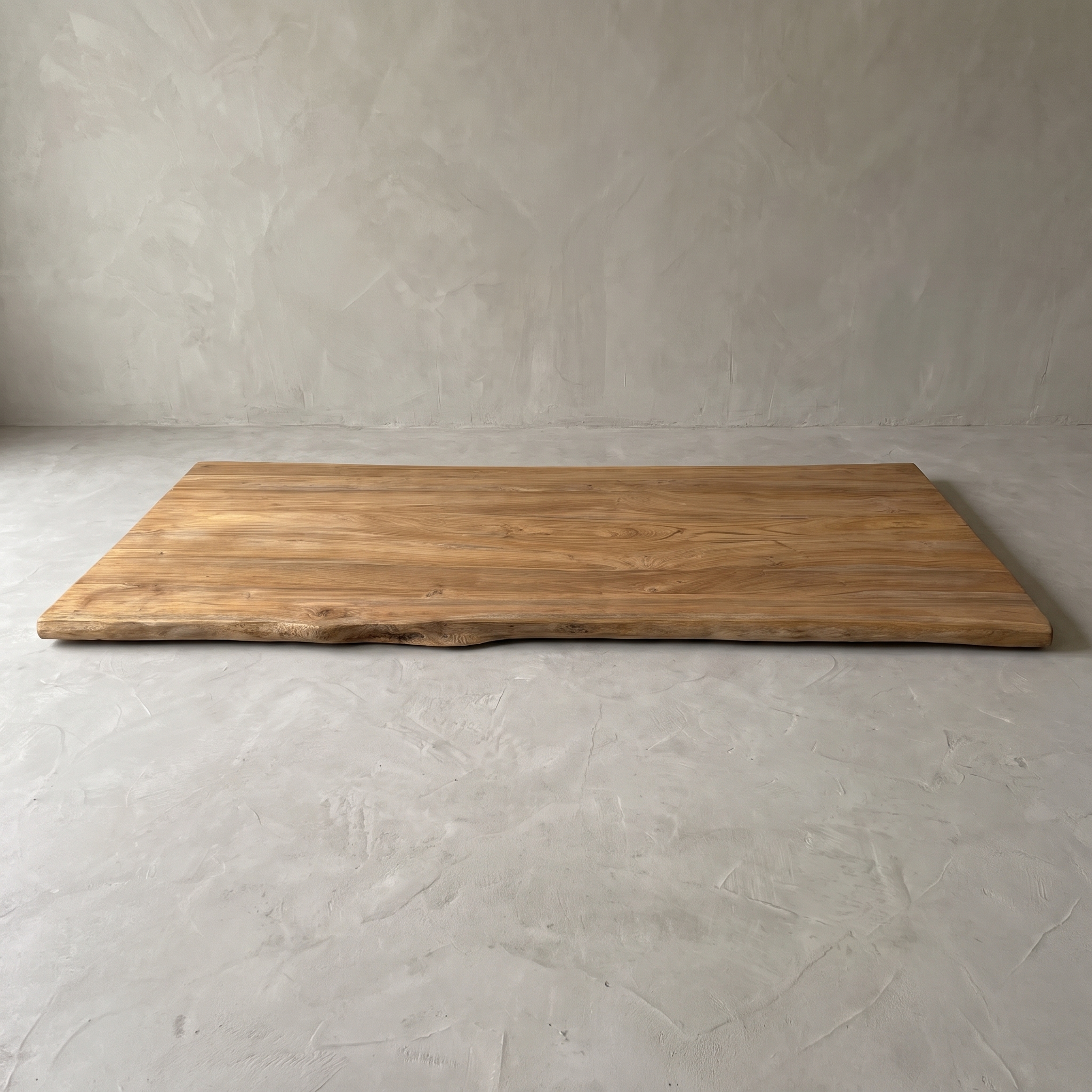 Kulitan reclaimed teak table top, wide planks - World of Brosi