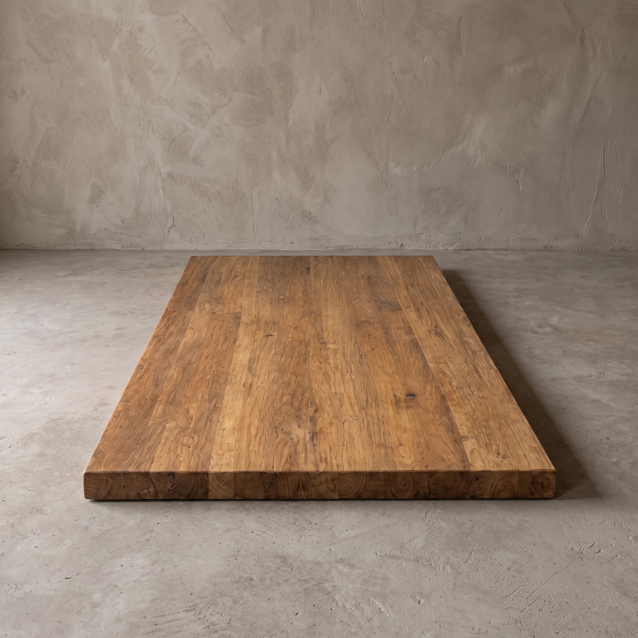 Tischplatte Donny aus Teak, rechteckig (Teakholz)