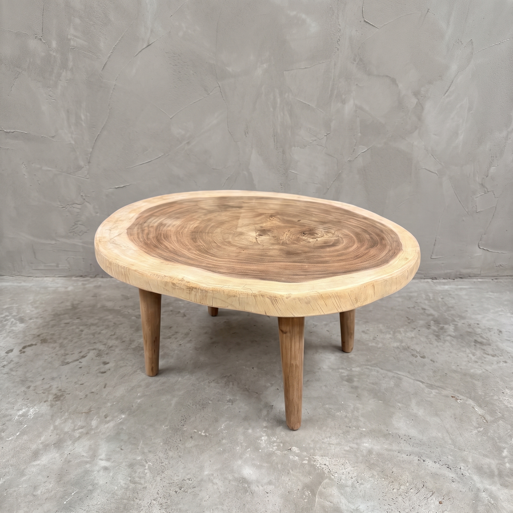 Salontafel van suarhout, met houten poten (Madera de suar) - World of Brosi
