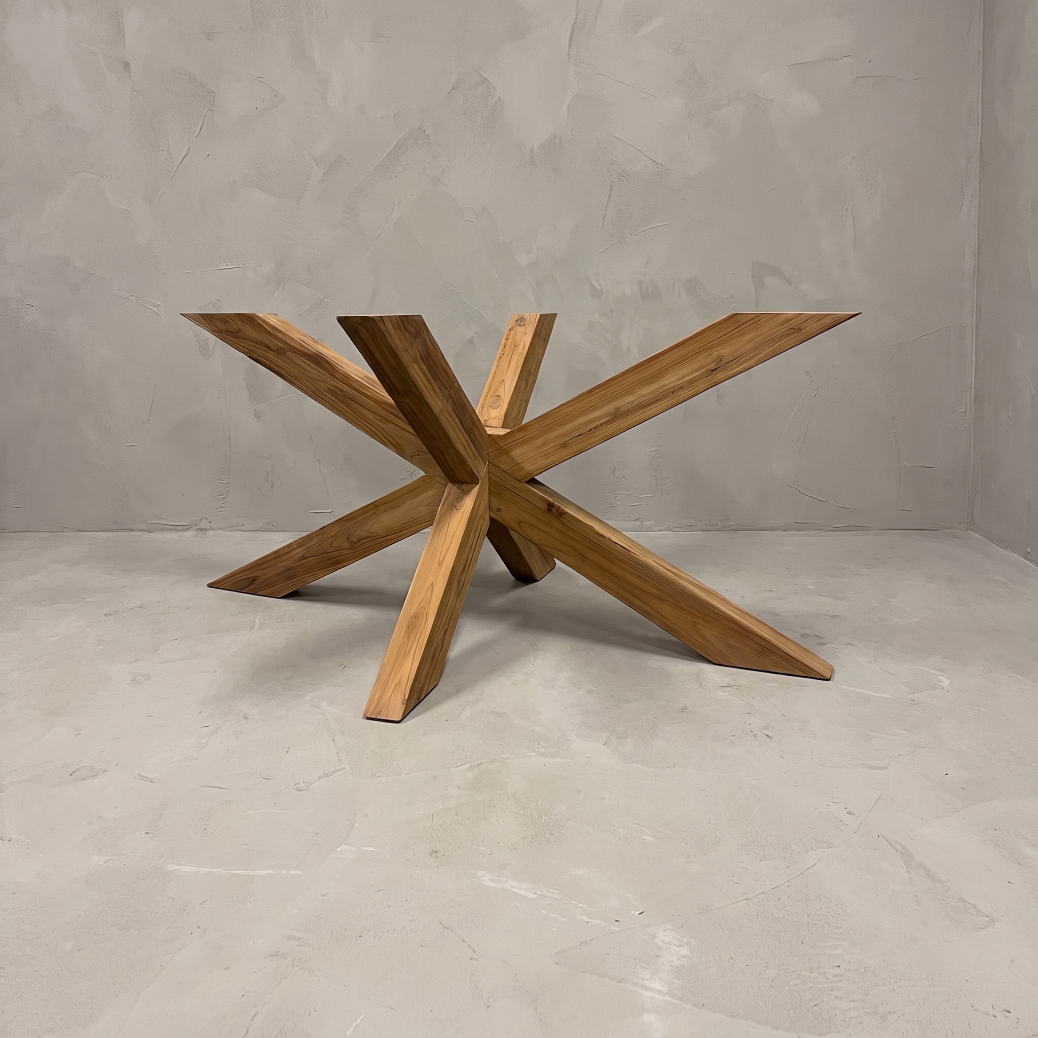 Tischplatte Kulitan aus recyceltem Teak (Recyceltes Teakholz) - World of Brosi