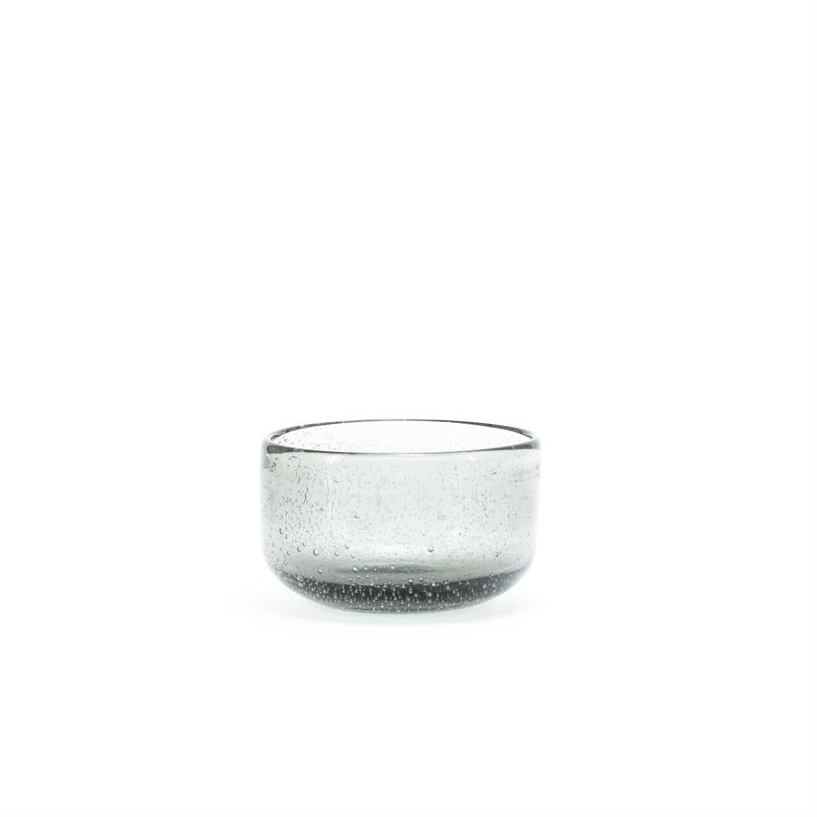 Schaal Bubble small grijs - By-Boo
