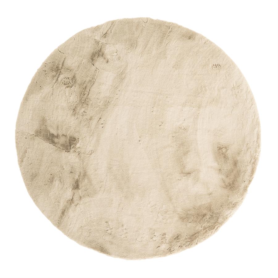 Rug Zena round Beige - By-Boo