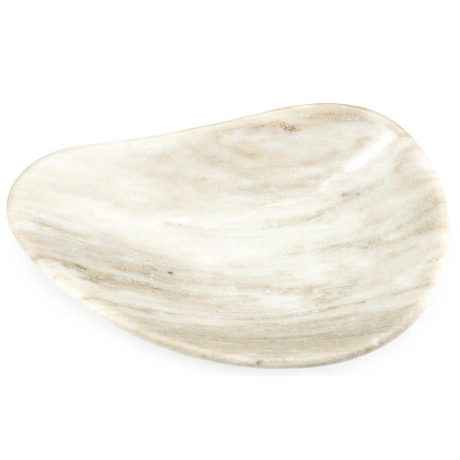 Schaal Grigio marmer beige - By-Boo