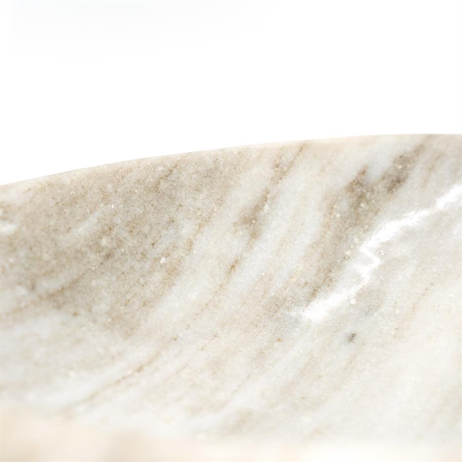 Schaal Grigio marmer beige - By-Boo