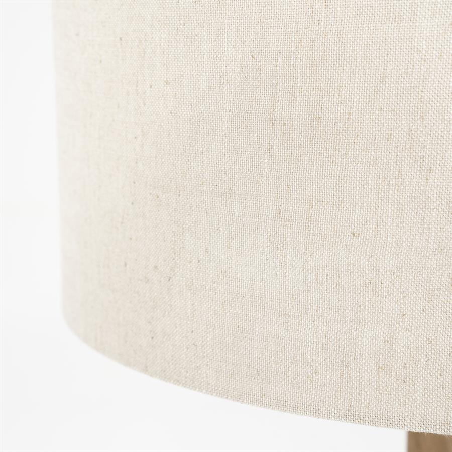 Vloerlamp Rine naturel mangohout - By-Boo