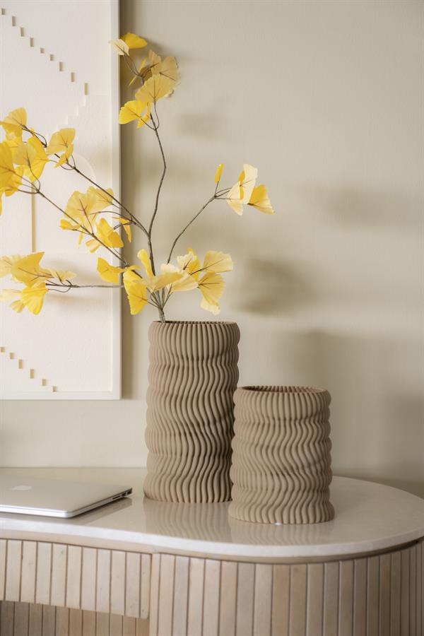 Vase Mae small beige - By-Boo