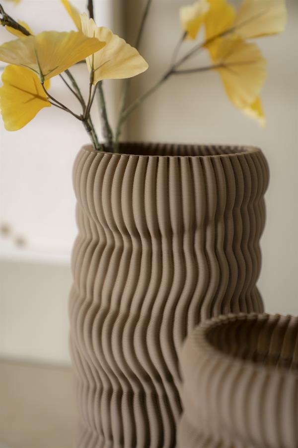 Vase Mae small beige - By-Boo