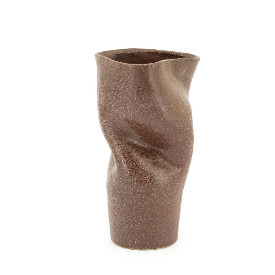 Songa Small Burgundy Vase - By-Boo