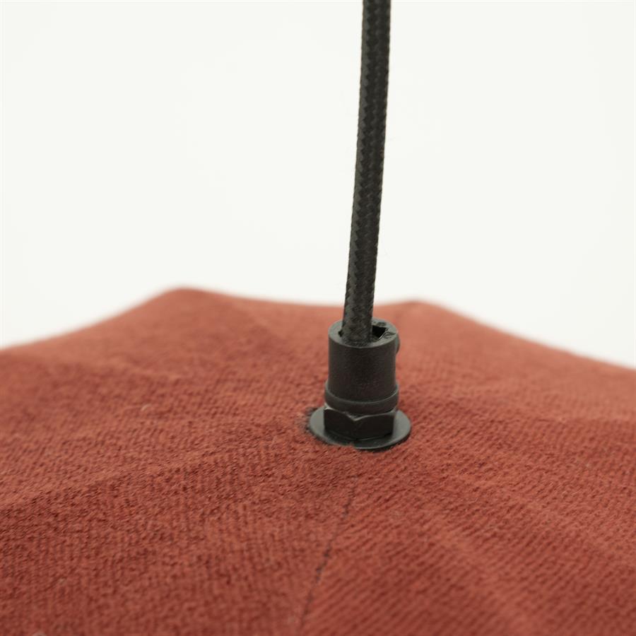 Vinta Burgundy Lamp - By-Boo