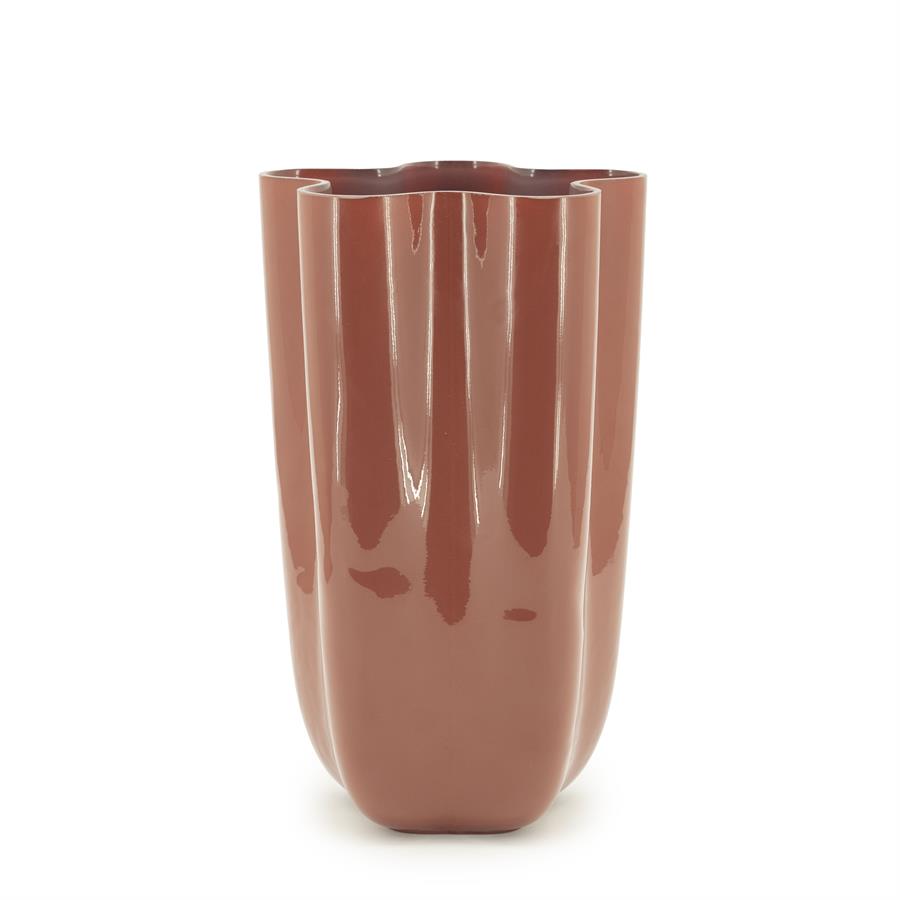 Vase Flori Coral Red - By-Boo