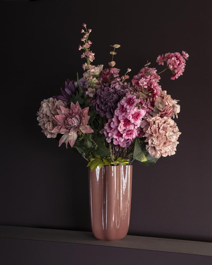 Vase Flori Coral Red - By-Boo