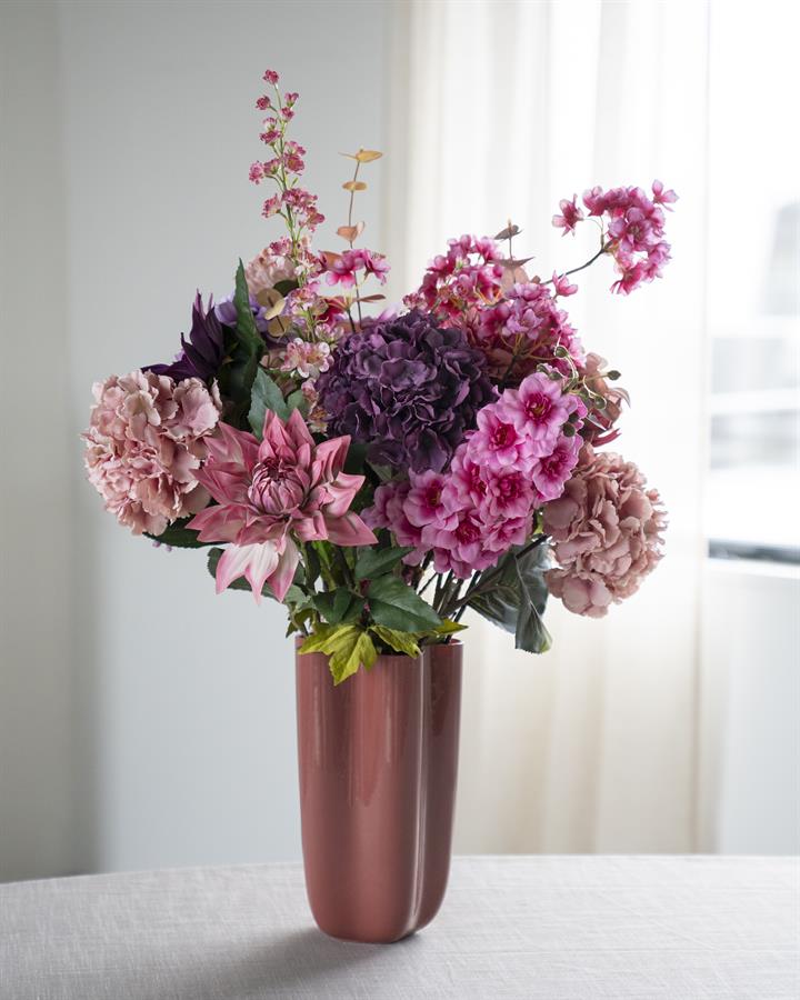 Vase Flori Coral Red - By-Boo