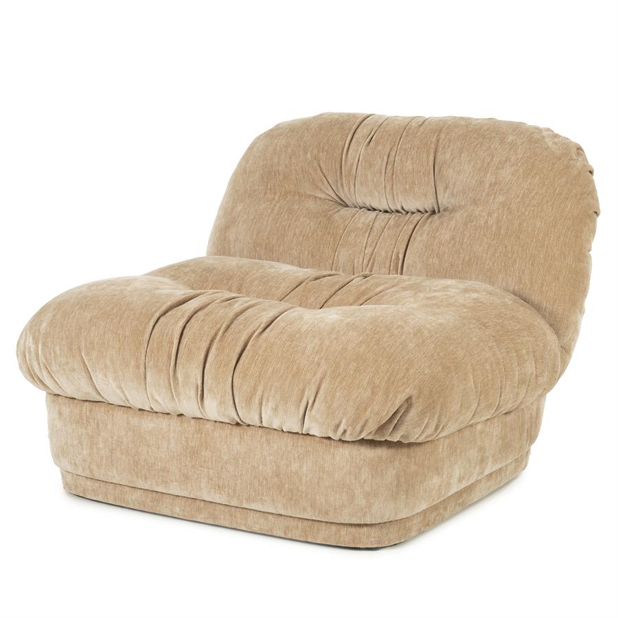 Sessel Nook beige (Metall & Polyester) - By-Boo