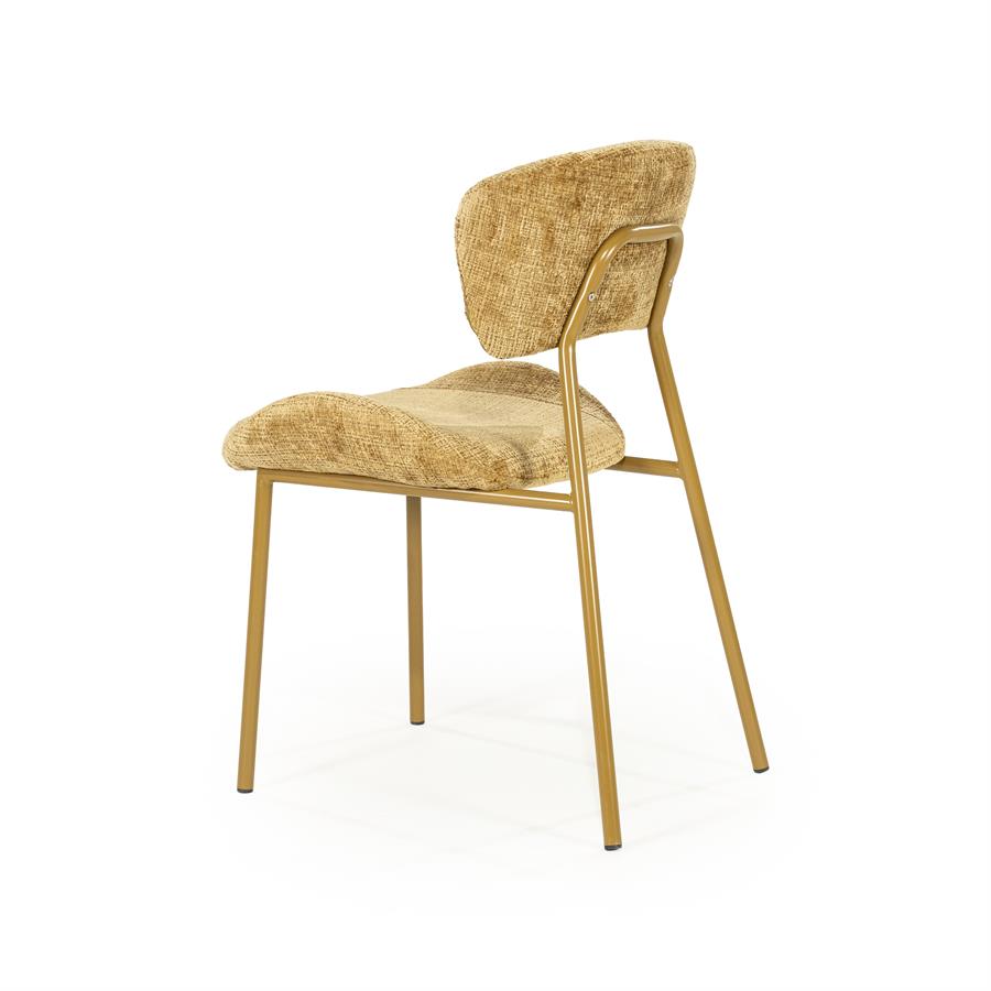 Stuhl Dare (Metall, Beige) - By-Boo