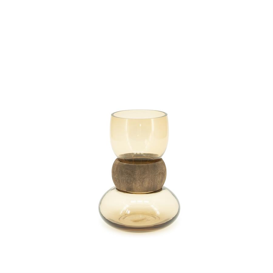 Vase Verra Small Brown - By-Boo